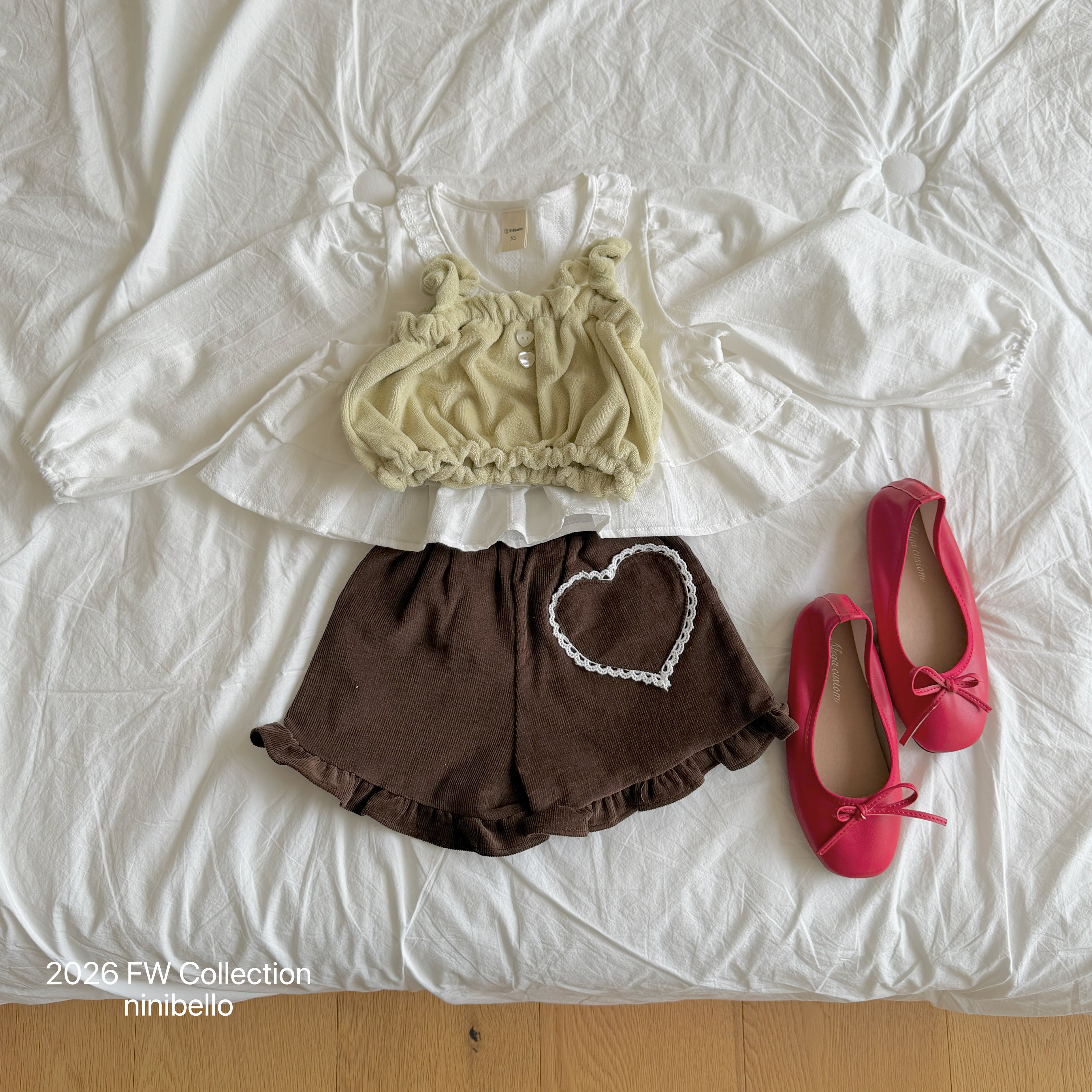 ［ninibello］Mone lace blouse
