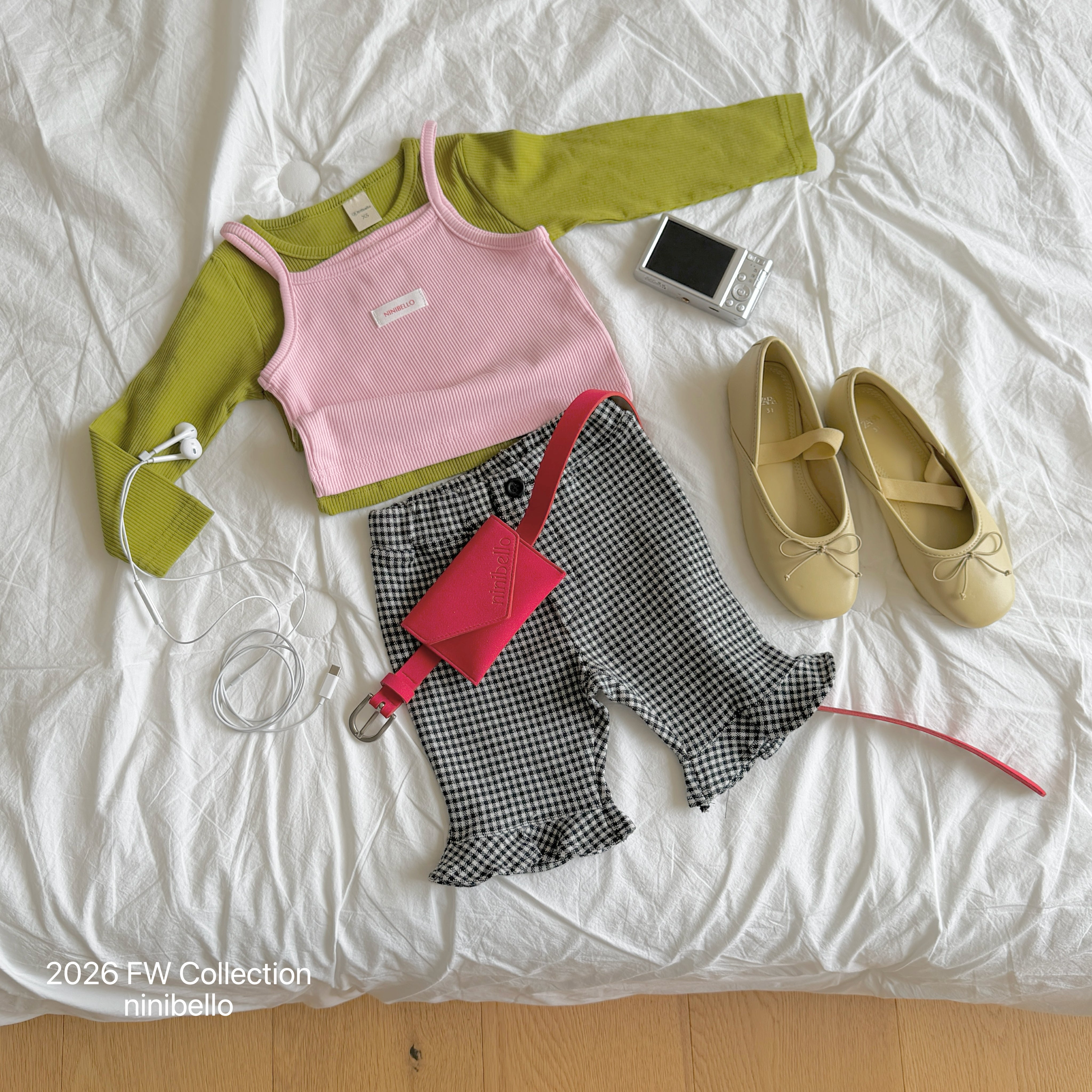 ［ninibello］Mago capri pants