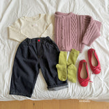［ninibello］Tommy heart denim