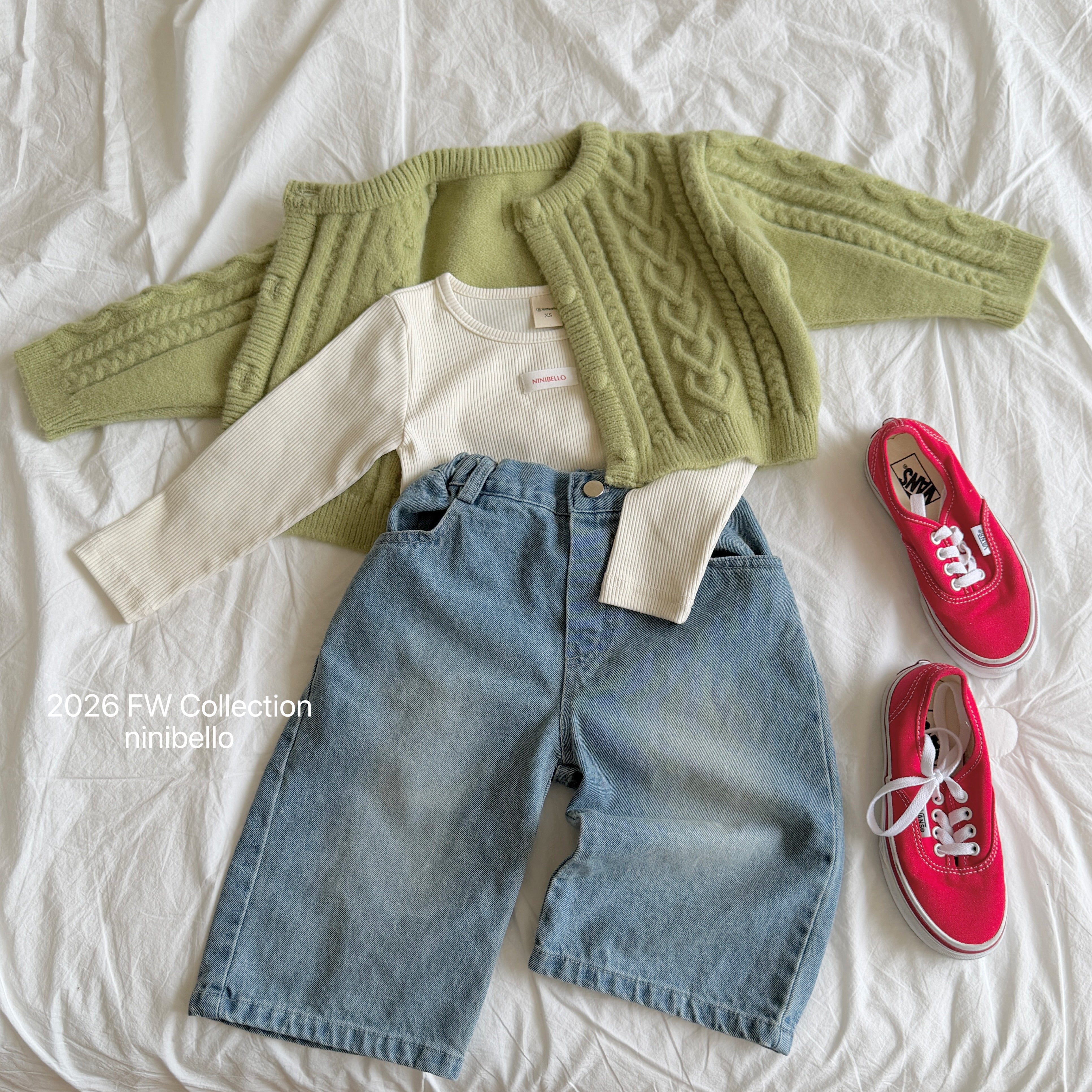 ［ninibello］808 denim pants
