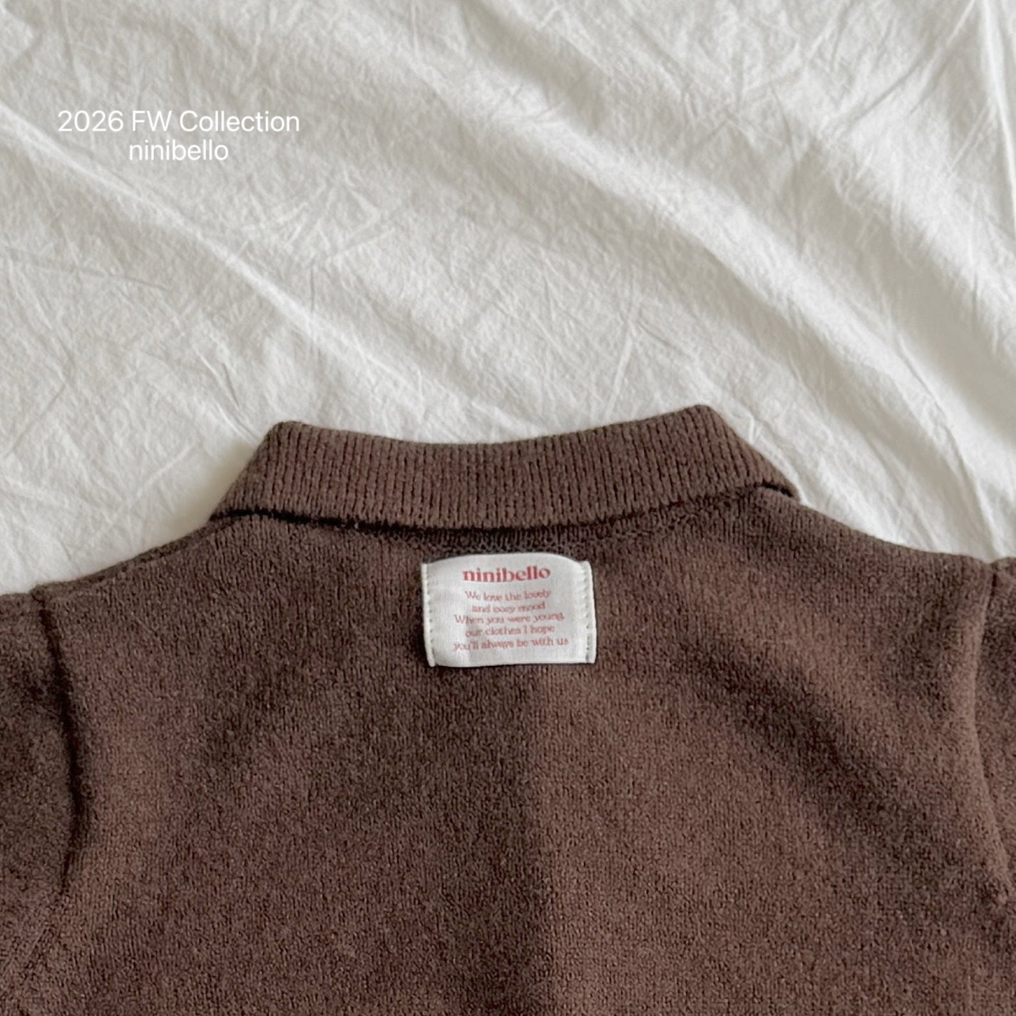 ［ninibello］Cup cake knit cardigan