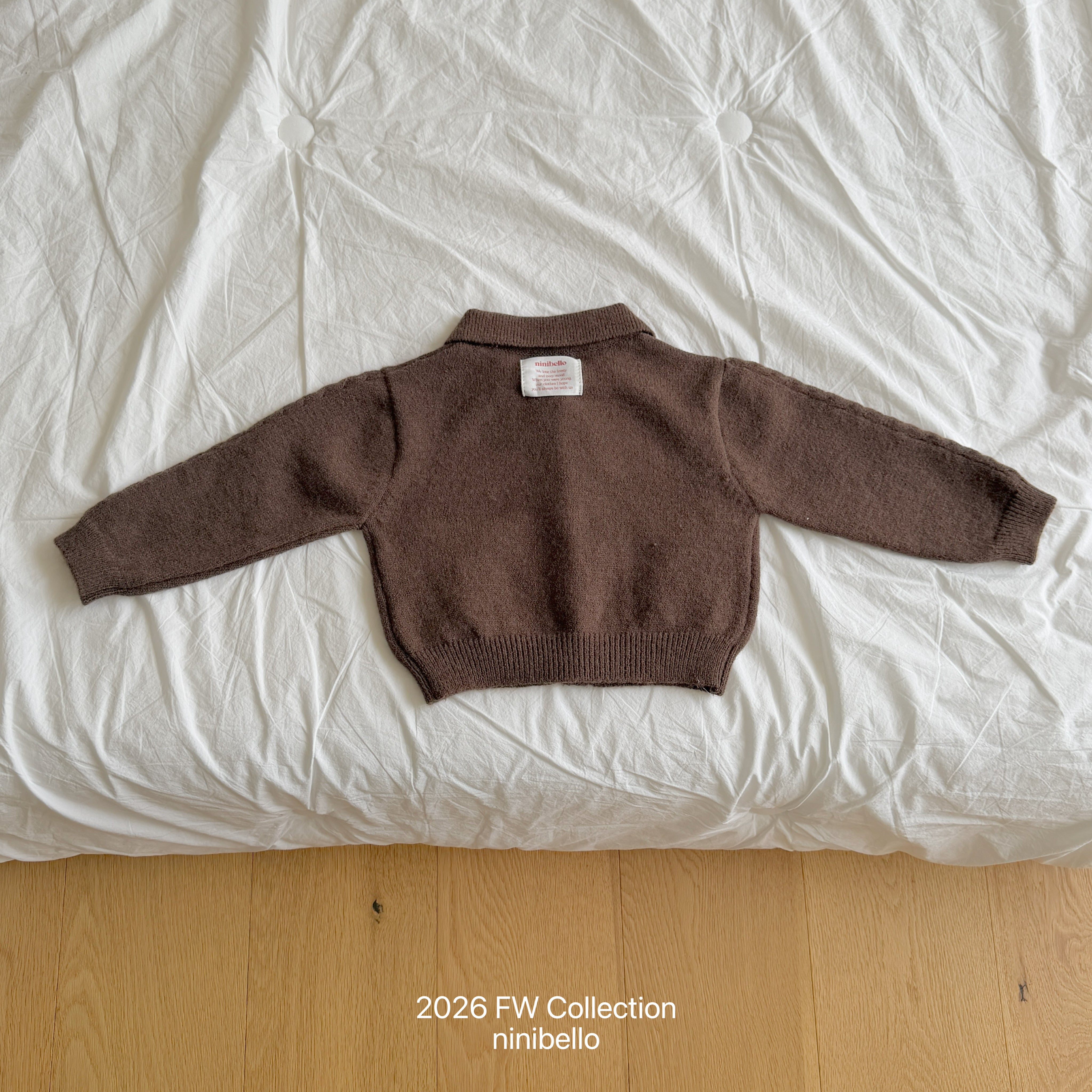 ［ninibello］Cup cake knit cardigan