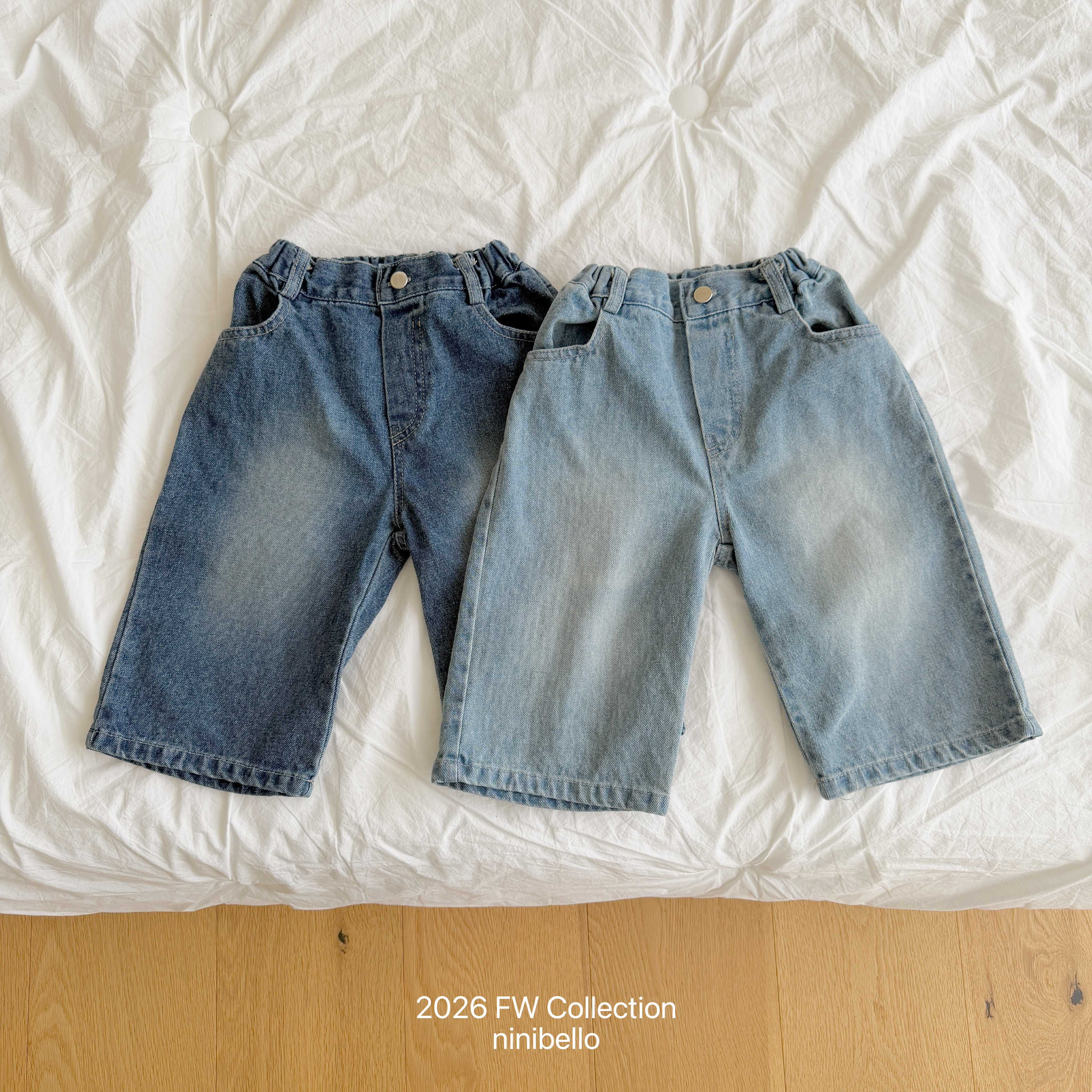 ［ninibello］808 denim pants