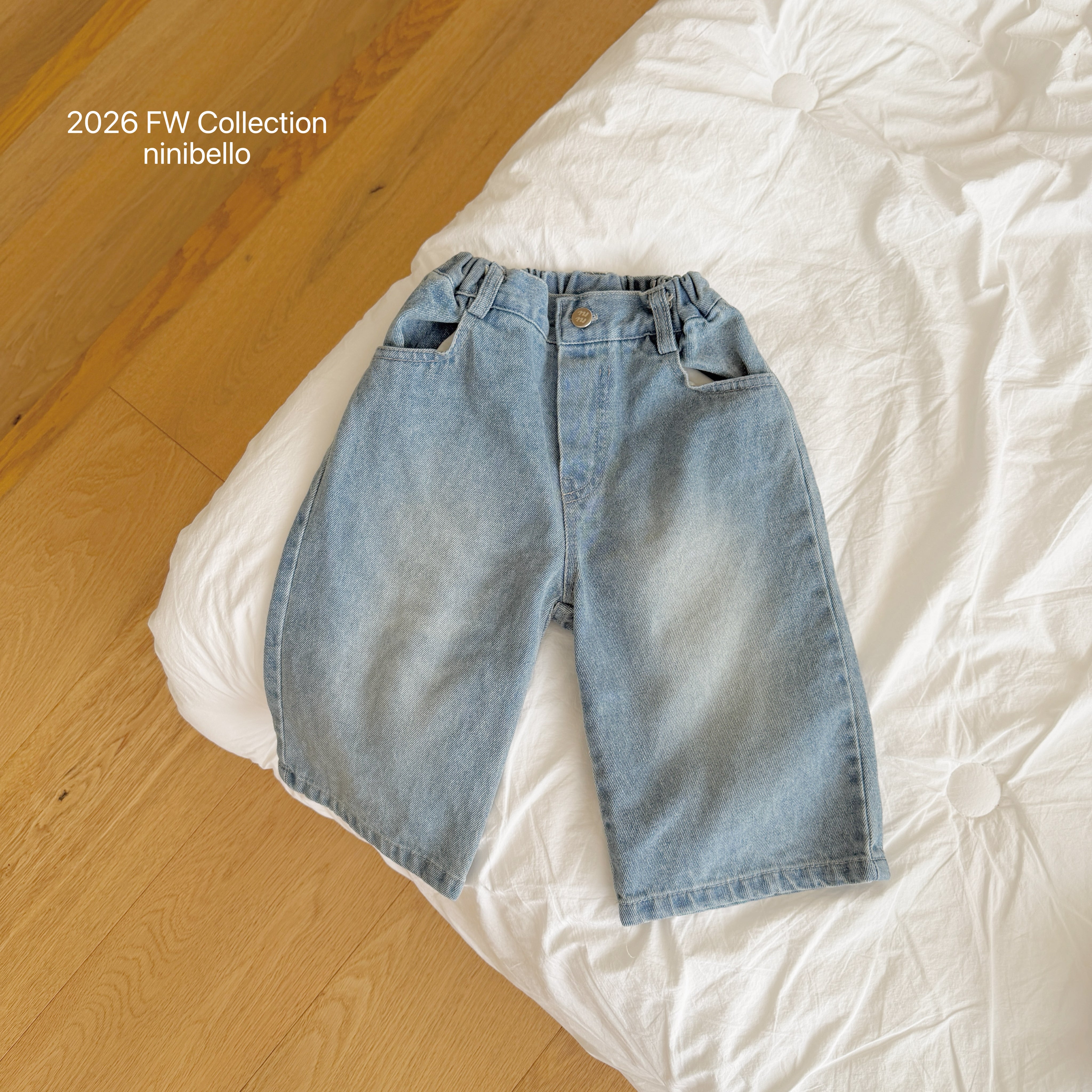 ［ninibello］808 denim pants