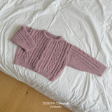 ［ninibello］Mob knit cardigan