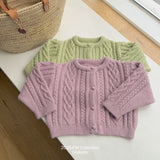 ［ninibello］Mob knit cardigan