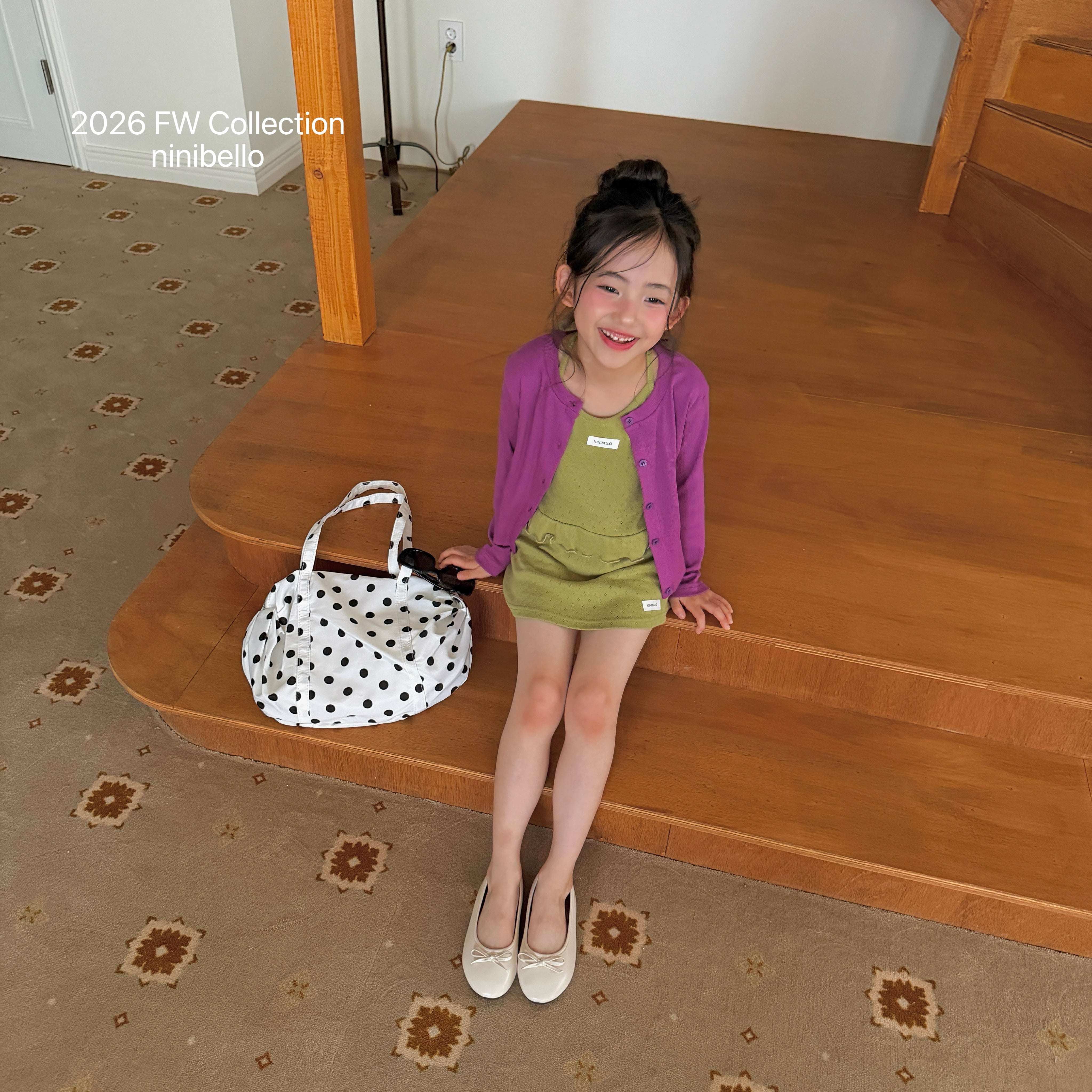 ［ninibello］Vivi eyelet holter neck tops