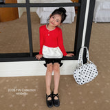 ［ninibello］Eyelet tulip layered