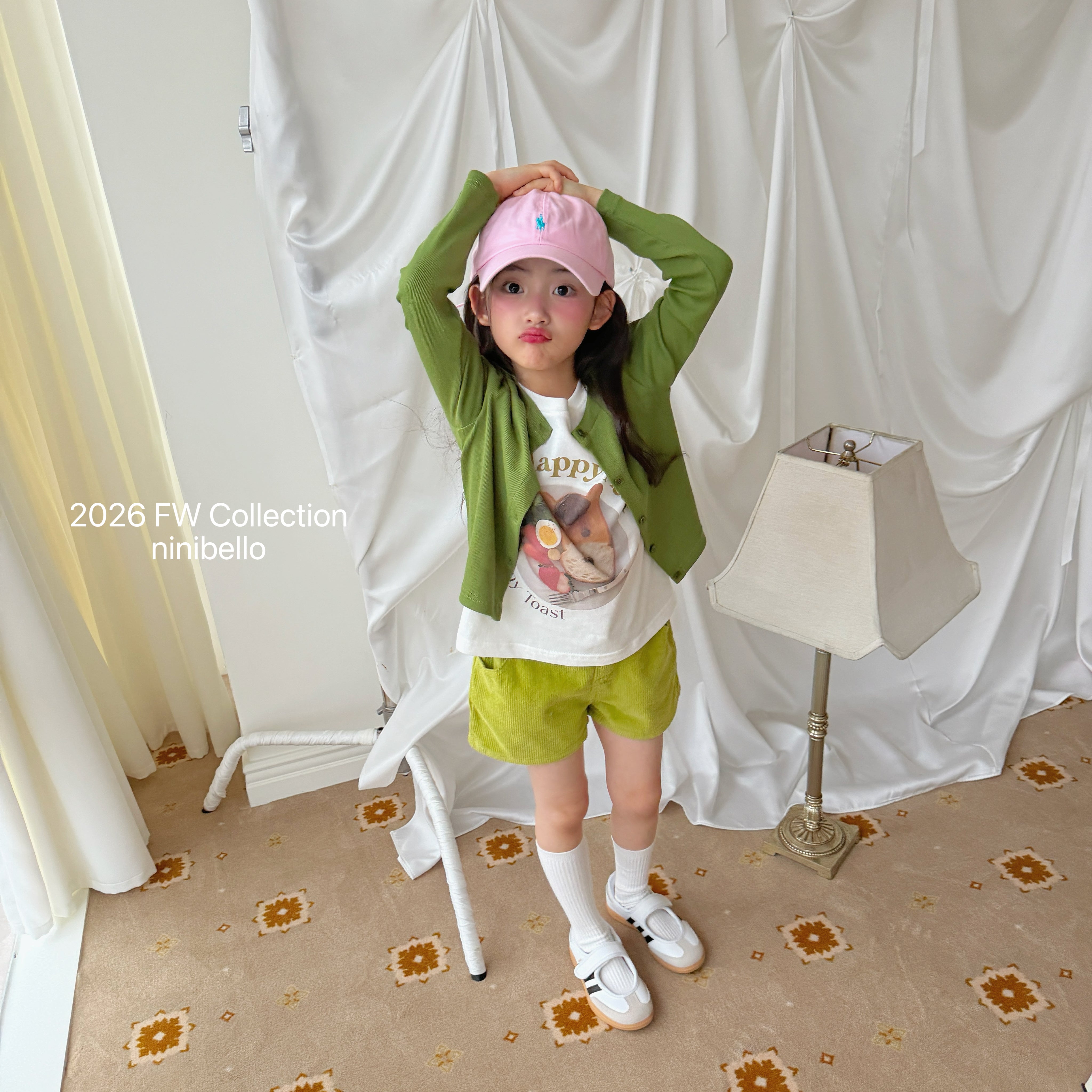 ［ninibello］Happy meal short sleeve tee (kids)