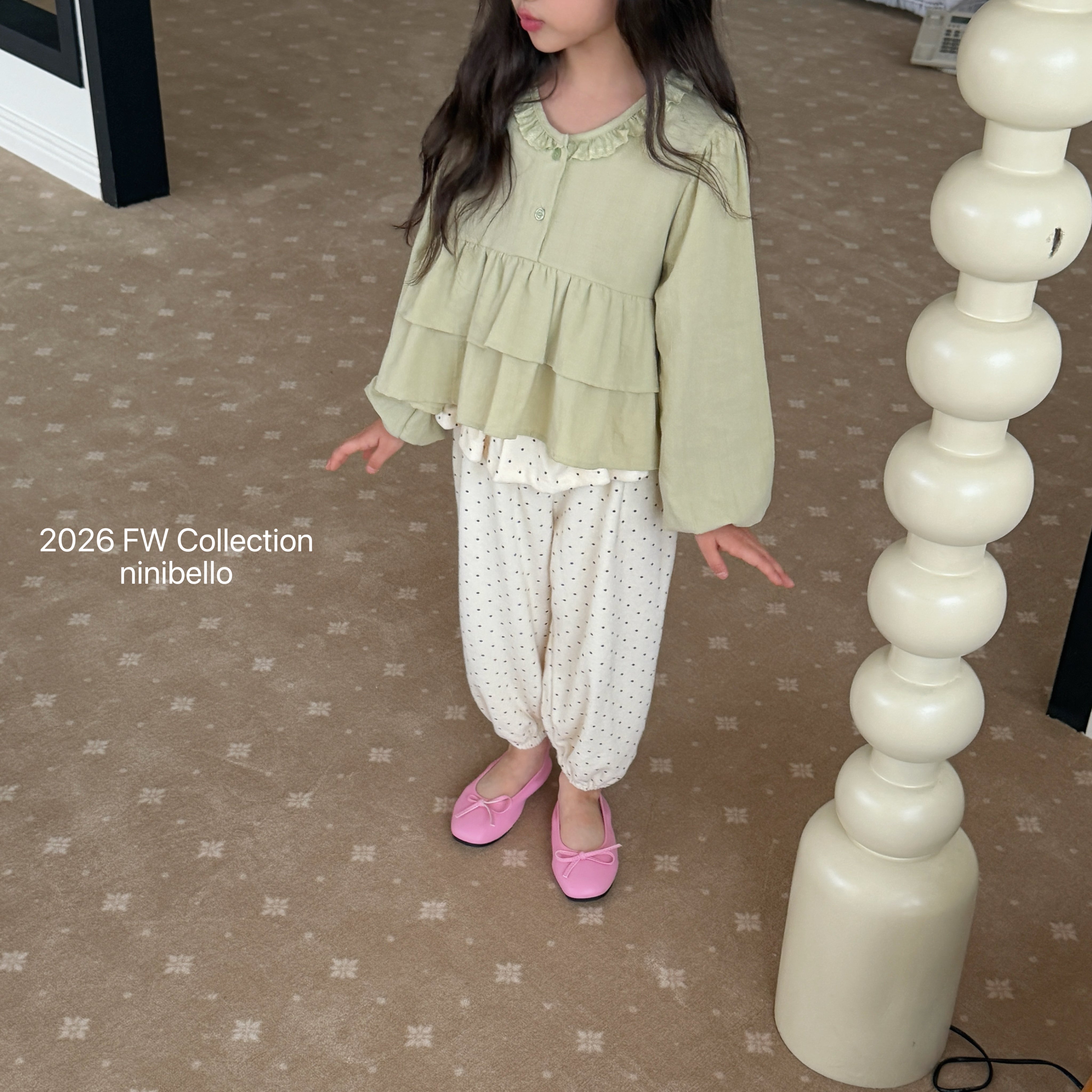 ［ninibello］Mone lace blouse