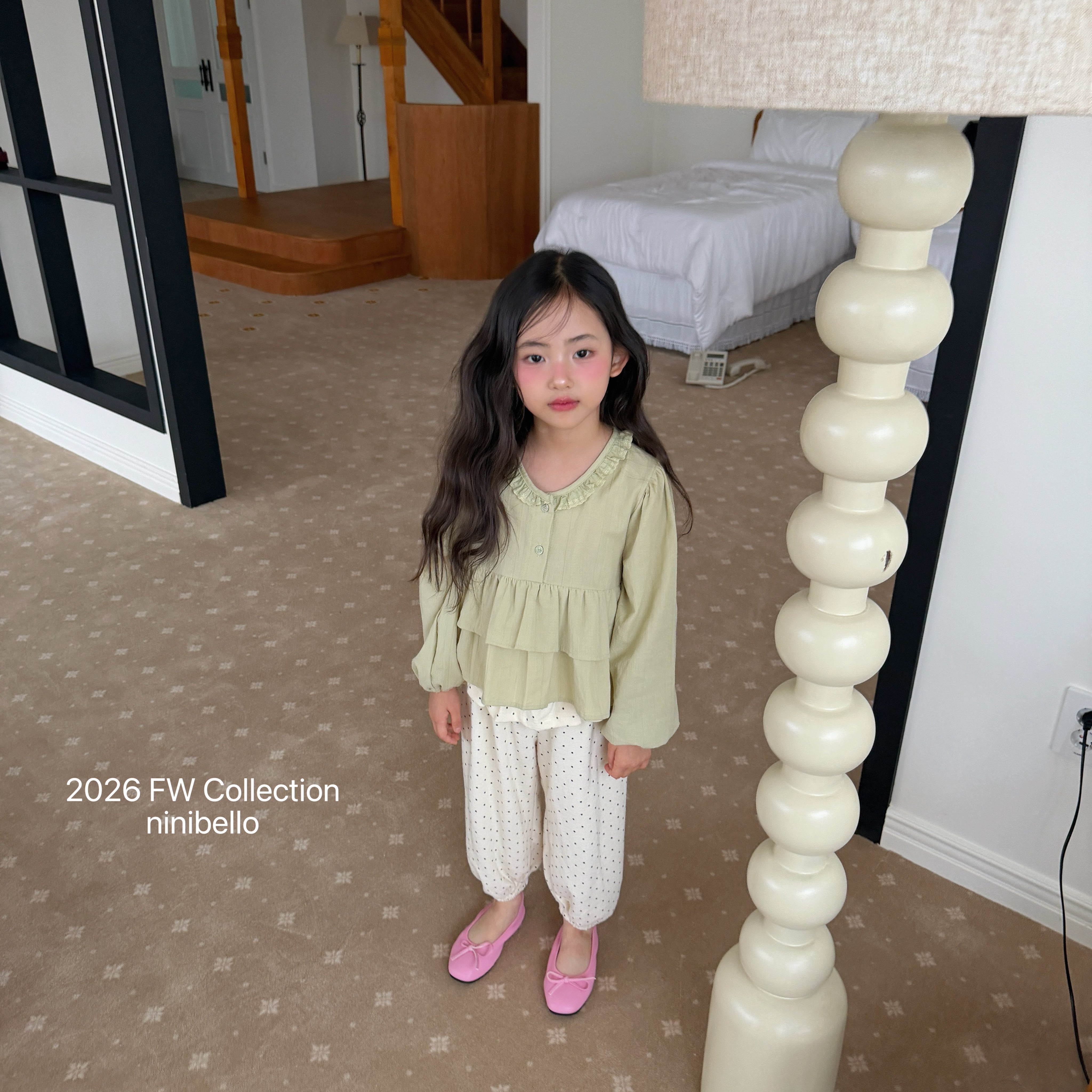 ［ninibello］Mone lace blouse