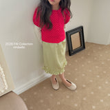 ［ninibello］Mico satin skirt