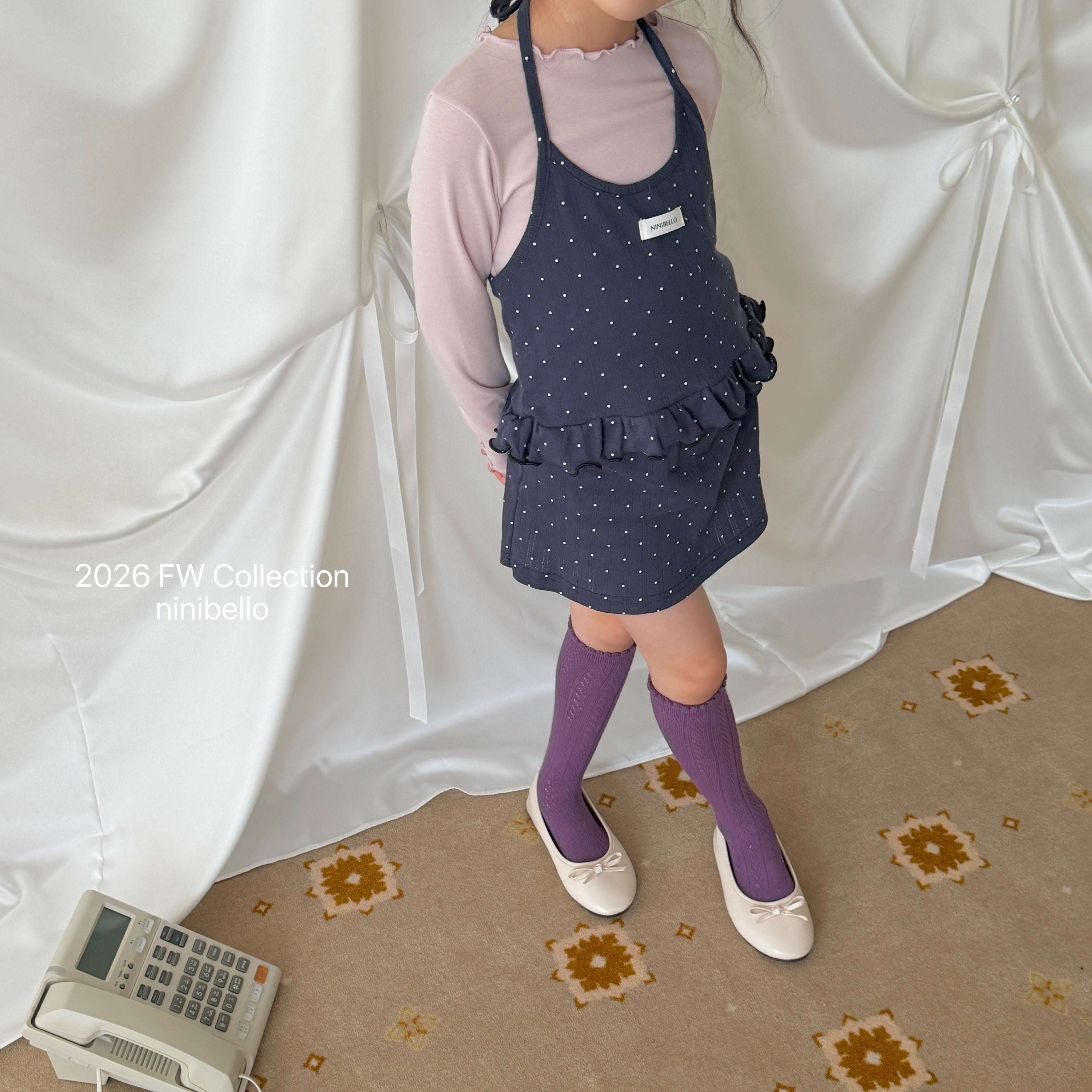 ［ninibello］Vivi eyelet skirt