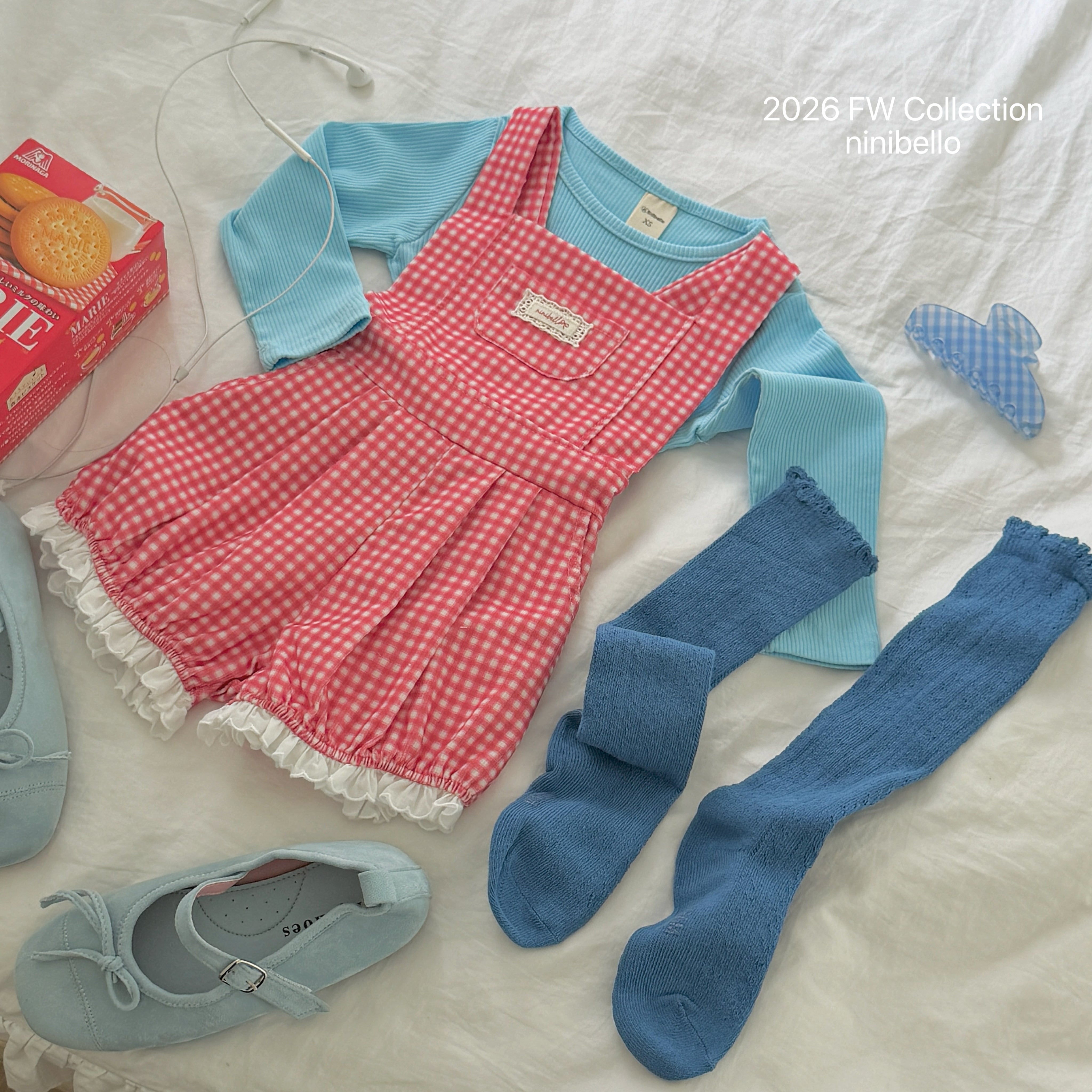 ［ninibello］Pine pumpkin Rompers
