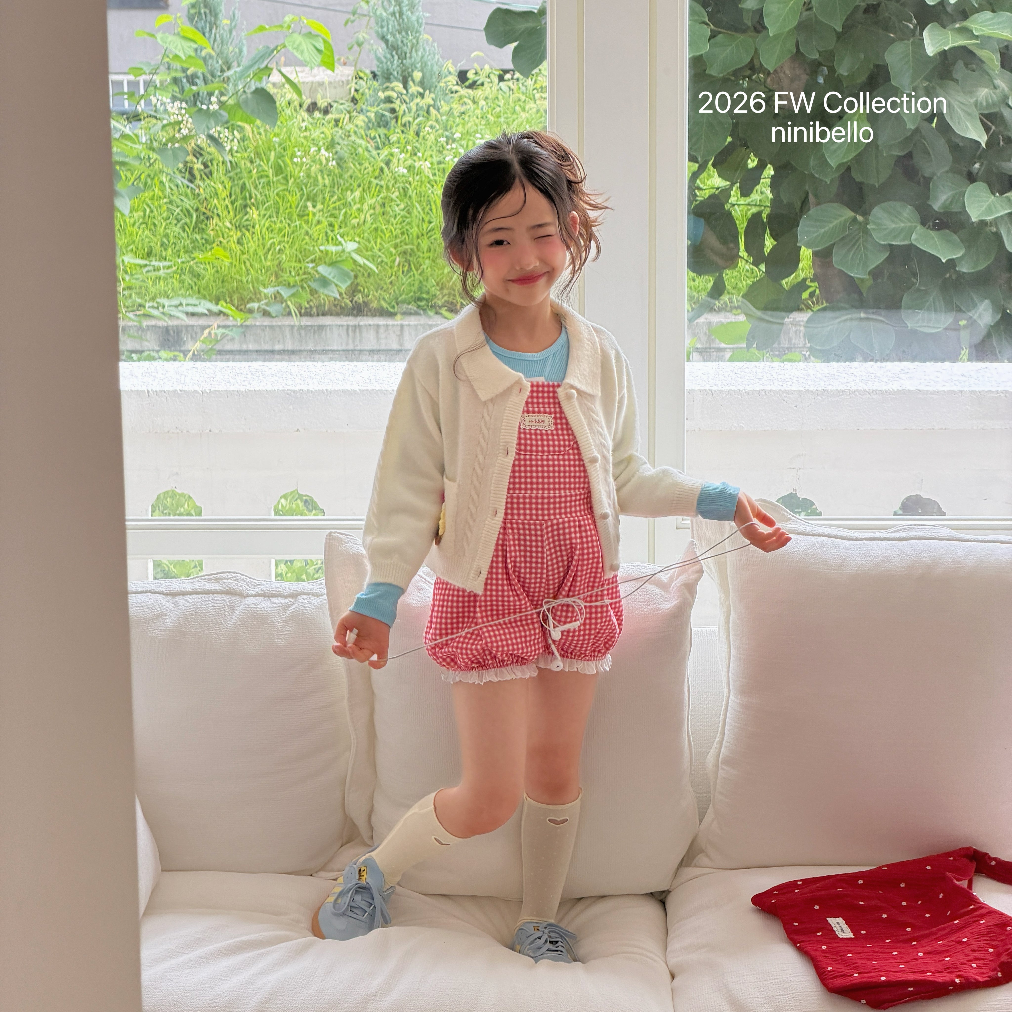 ［ninibello］Cup cake knit cardigan