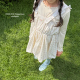 ［ninibello］Picnic corduroy one-piece
