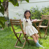 ［ninibello］Picnic corduroy one-piece