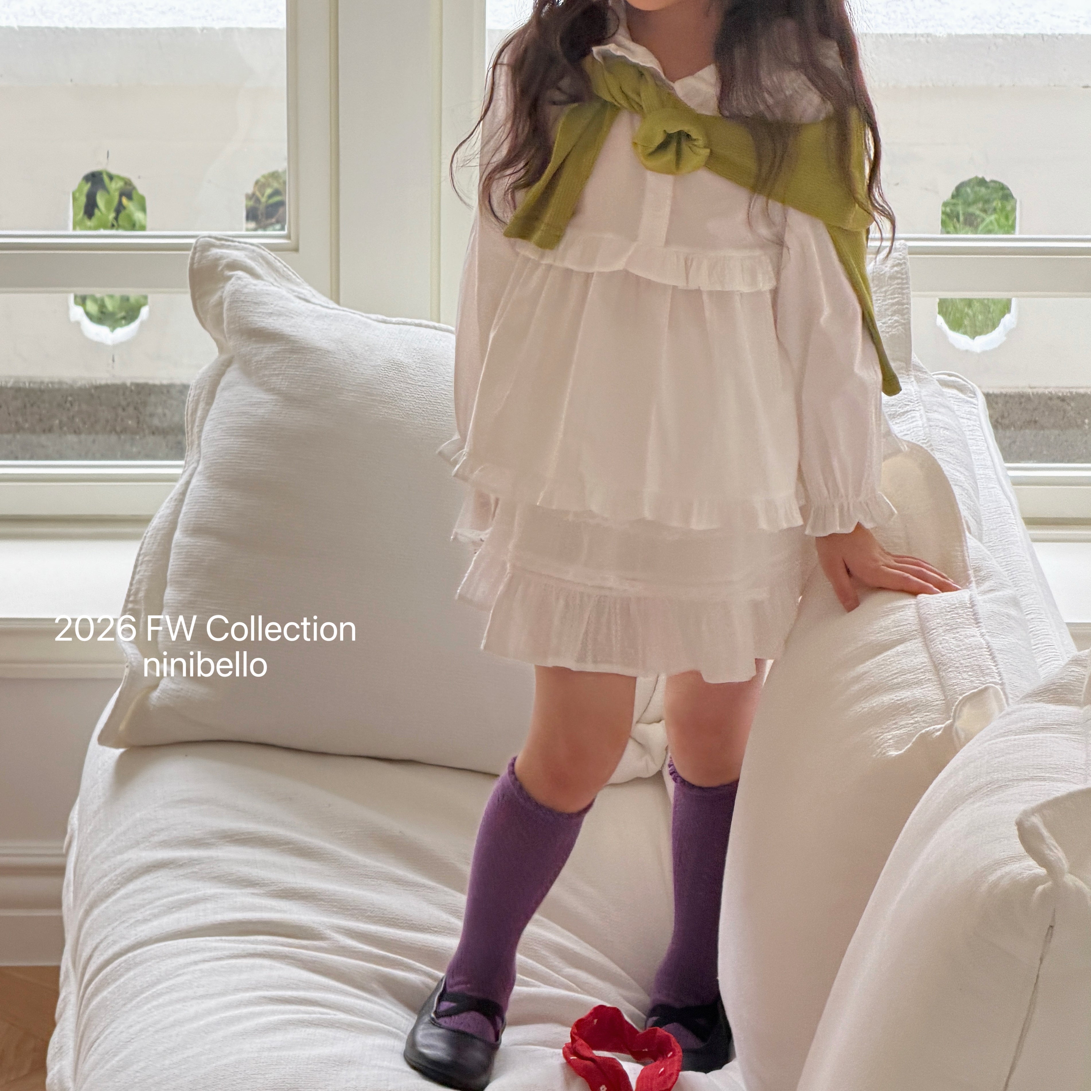 ［ninibello］Wendy collar blouse