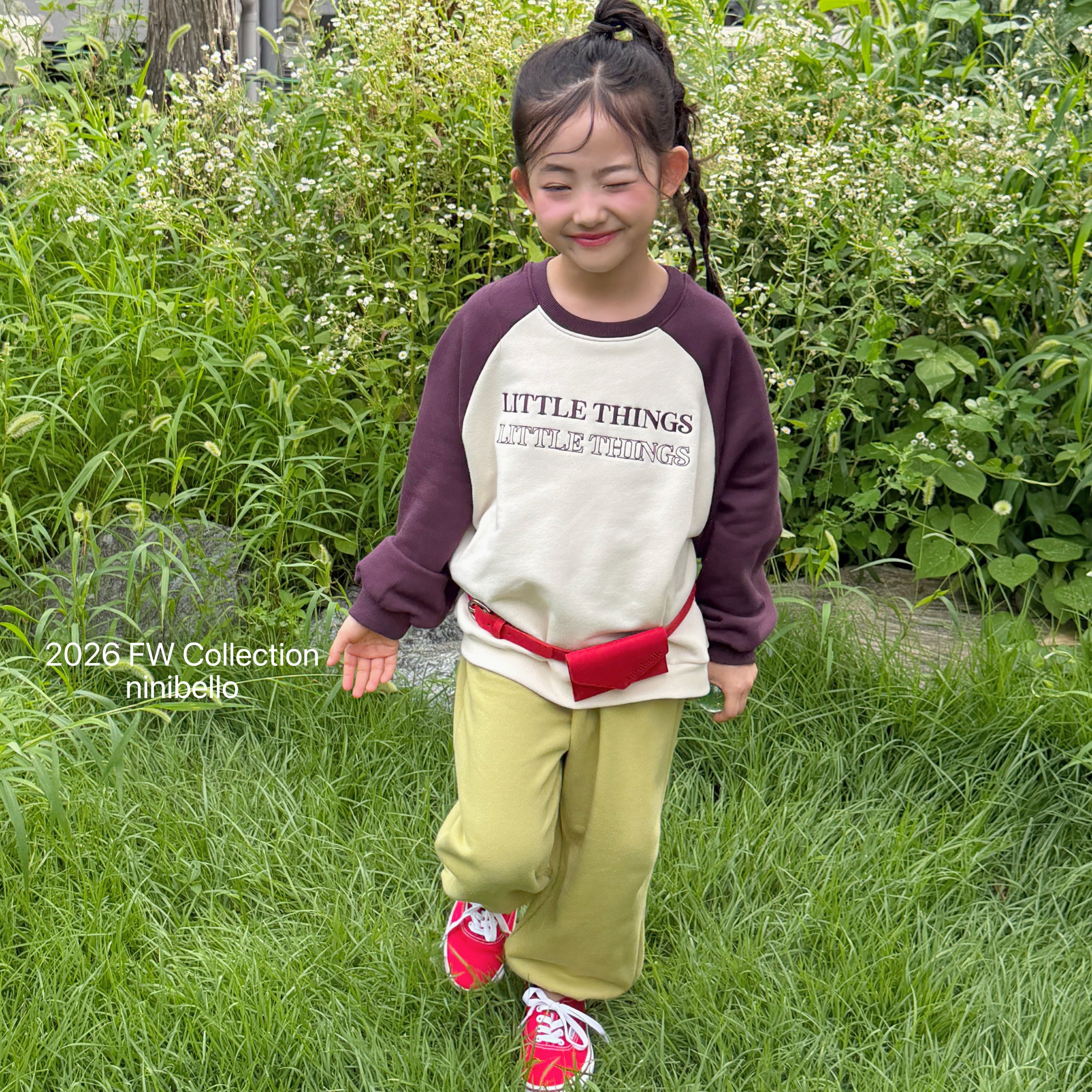 ［ninibello］Betty color sweet pants
