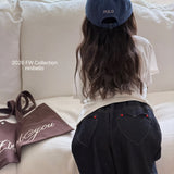 ［ninibello］Tommy heart denim