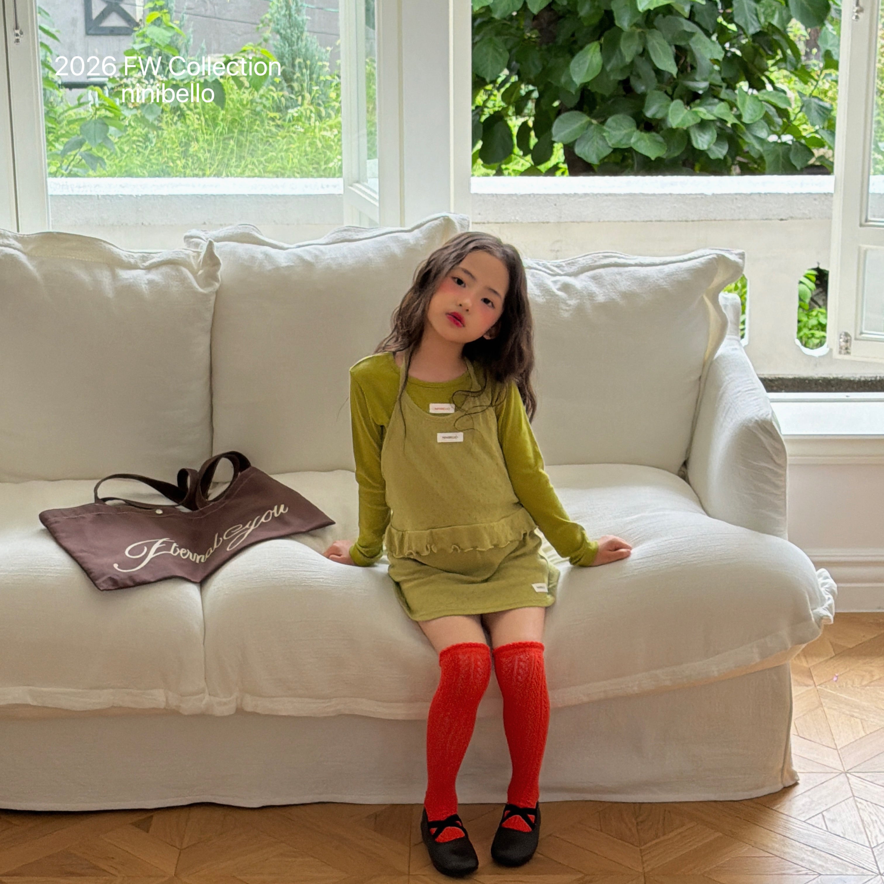 ［ninibello］Vivi eyelet holter neck tops