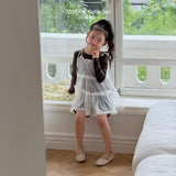 ［ninibello］Shasha lace one-piece