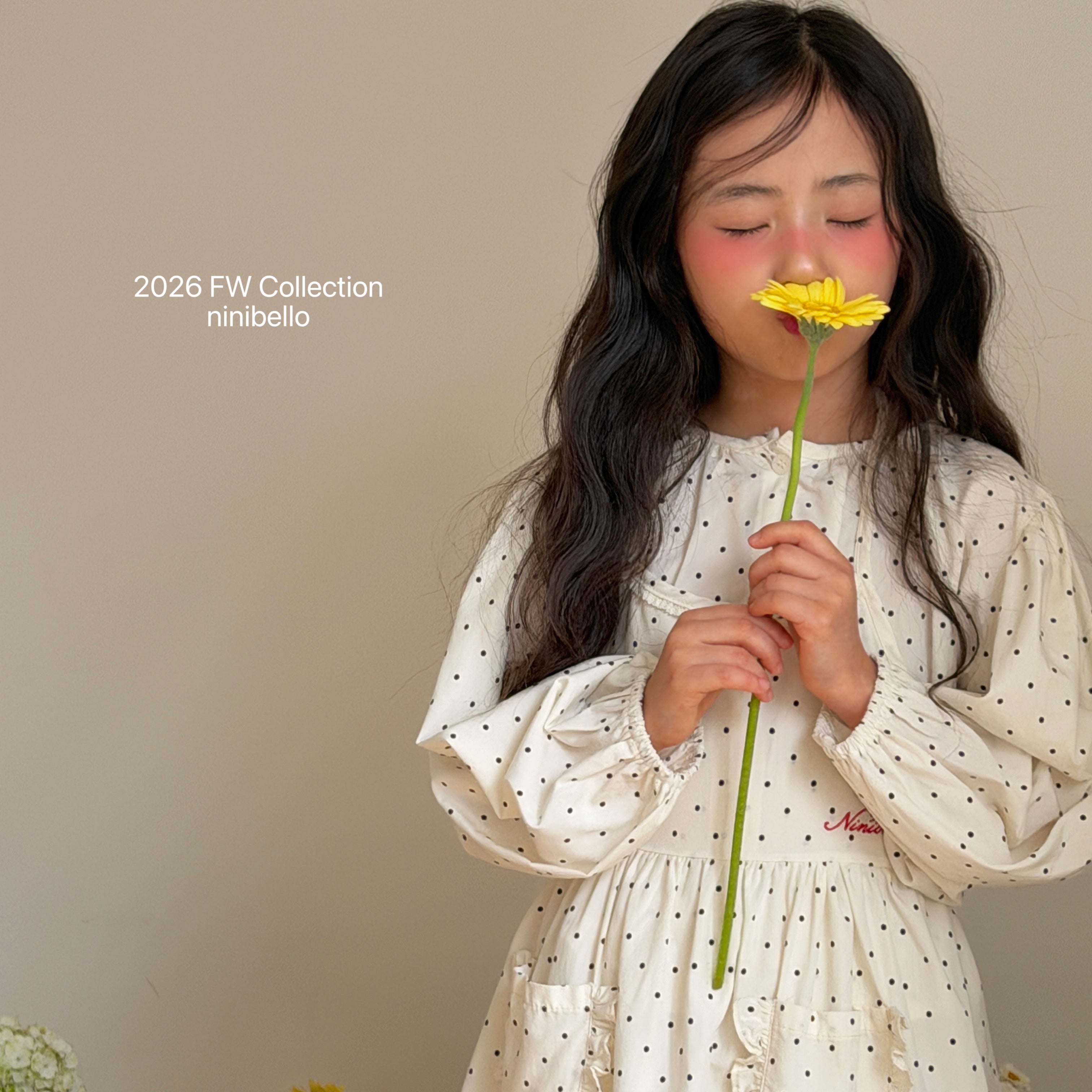 ［ninibello］Hazel puff blouse