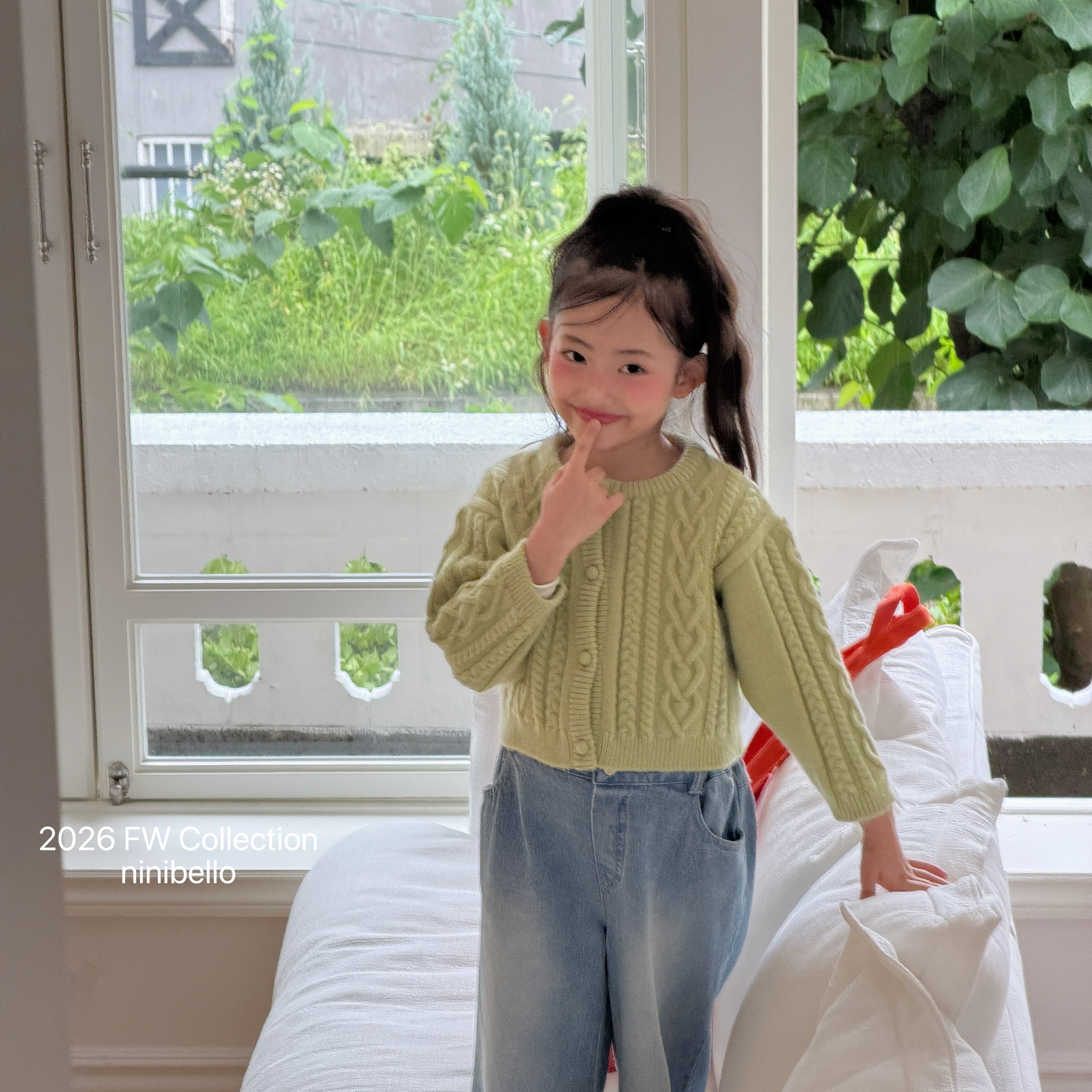 ［ninibello］808 denim pants