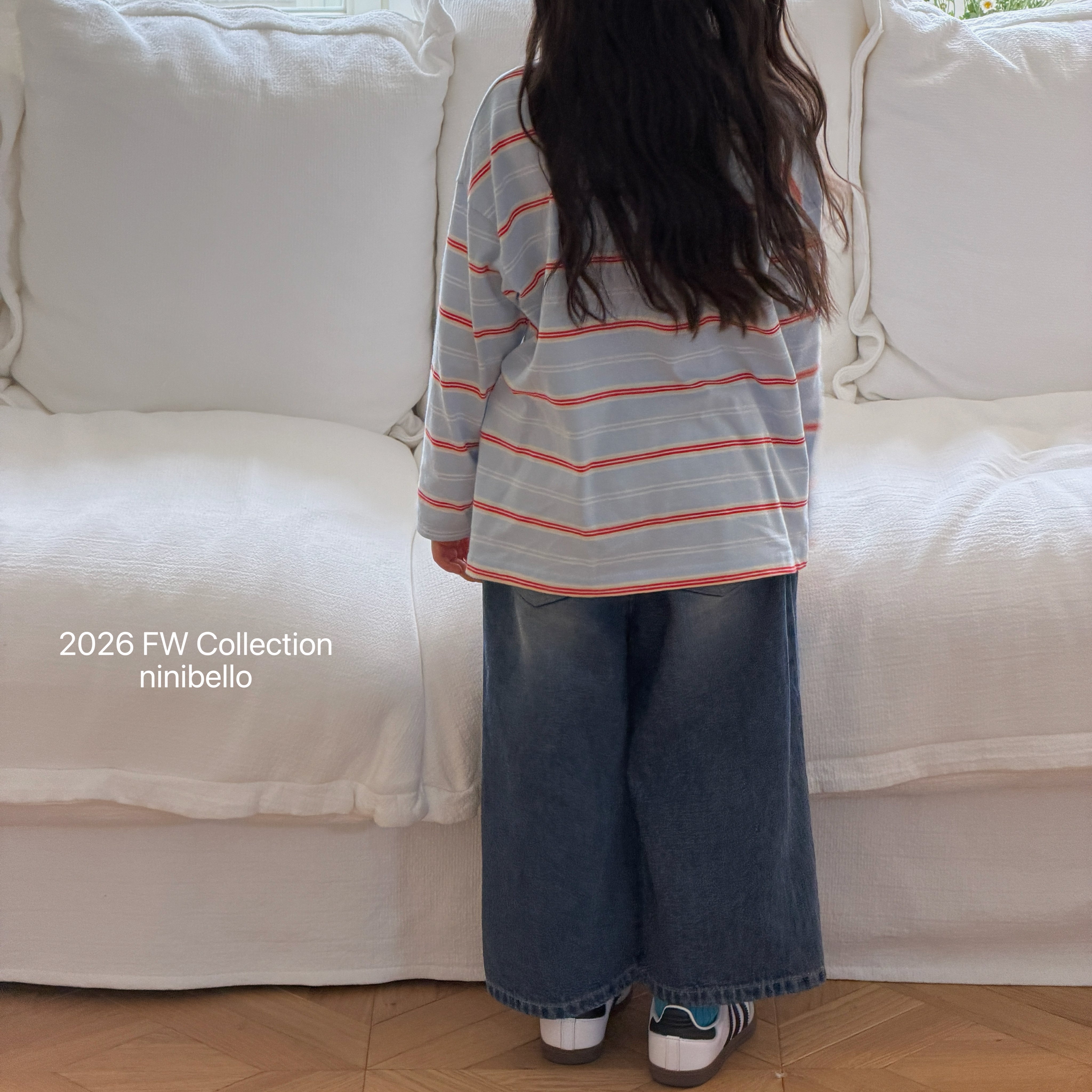 ［ninibello］808 denim pants
