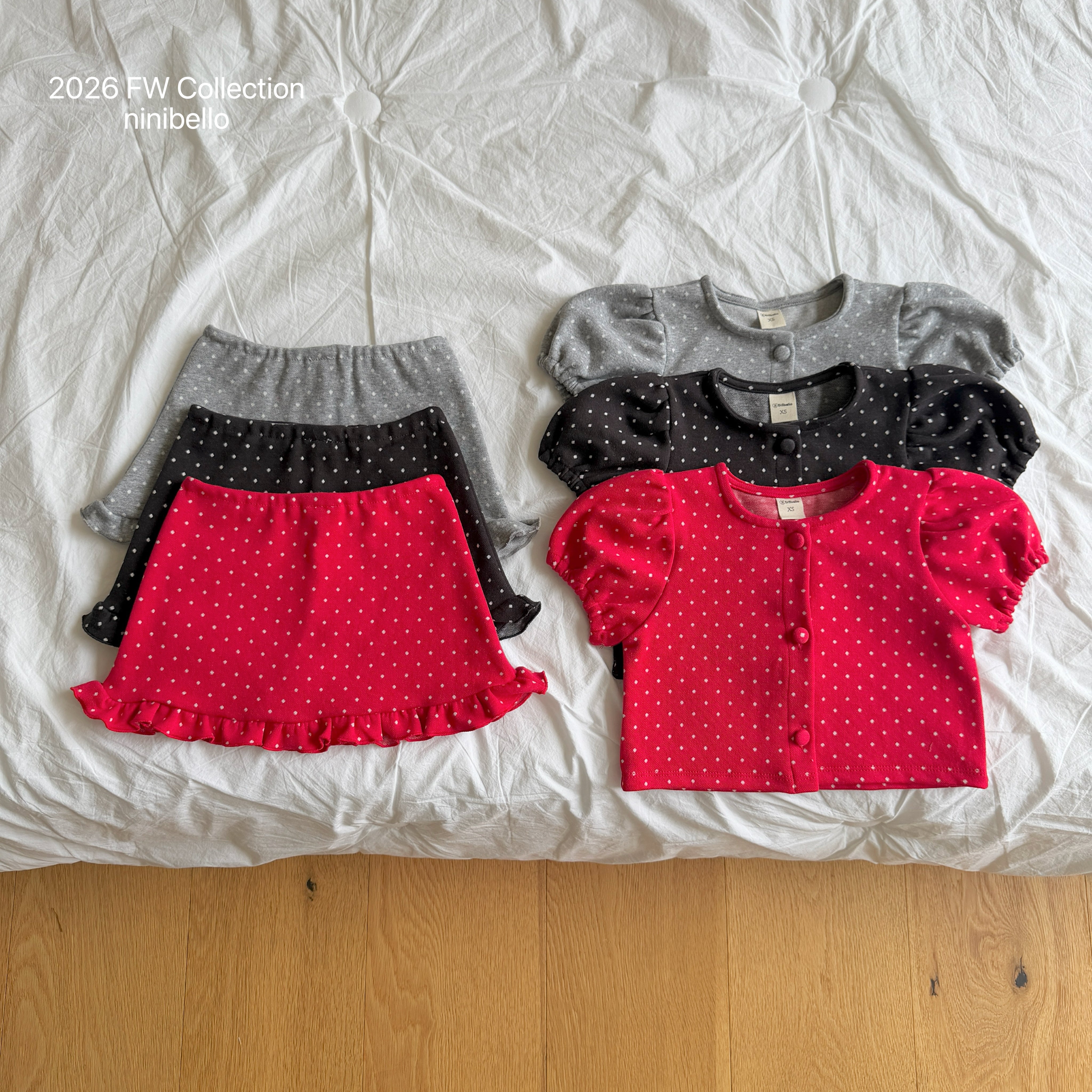 ［ninibello］Dear dot cardigan
