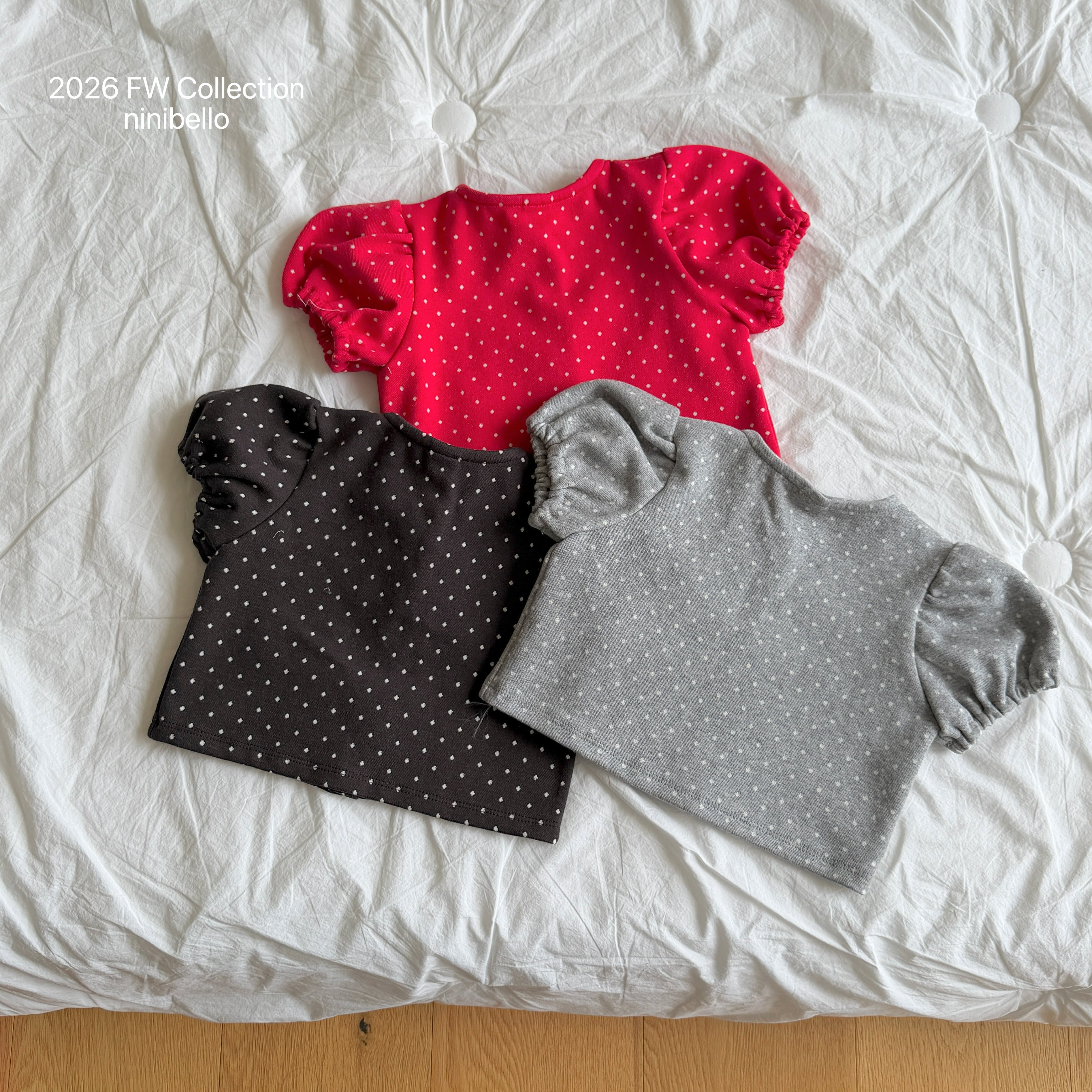 ［ninibello］Dear dot cardigan