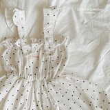 ［ninibello］Picnic corduroy one-piece