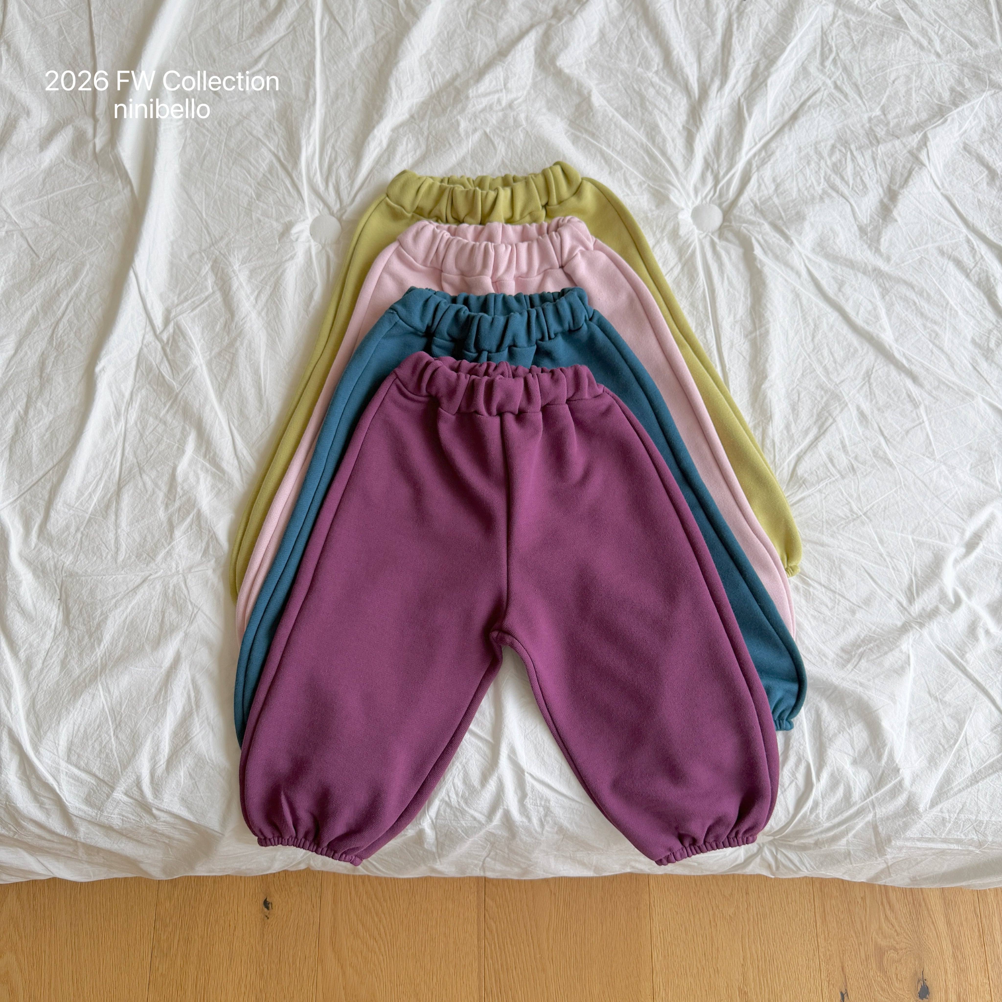 ［ninibello］Betty color sweet pants