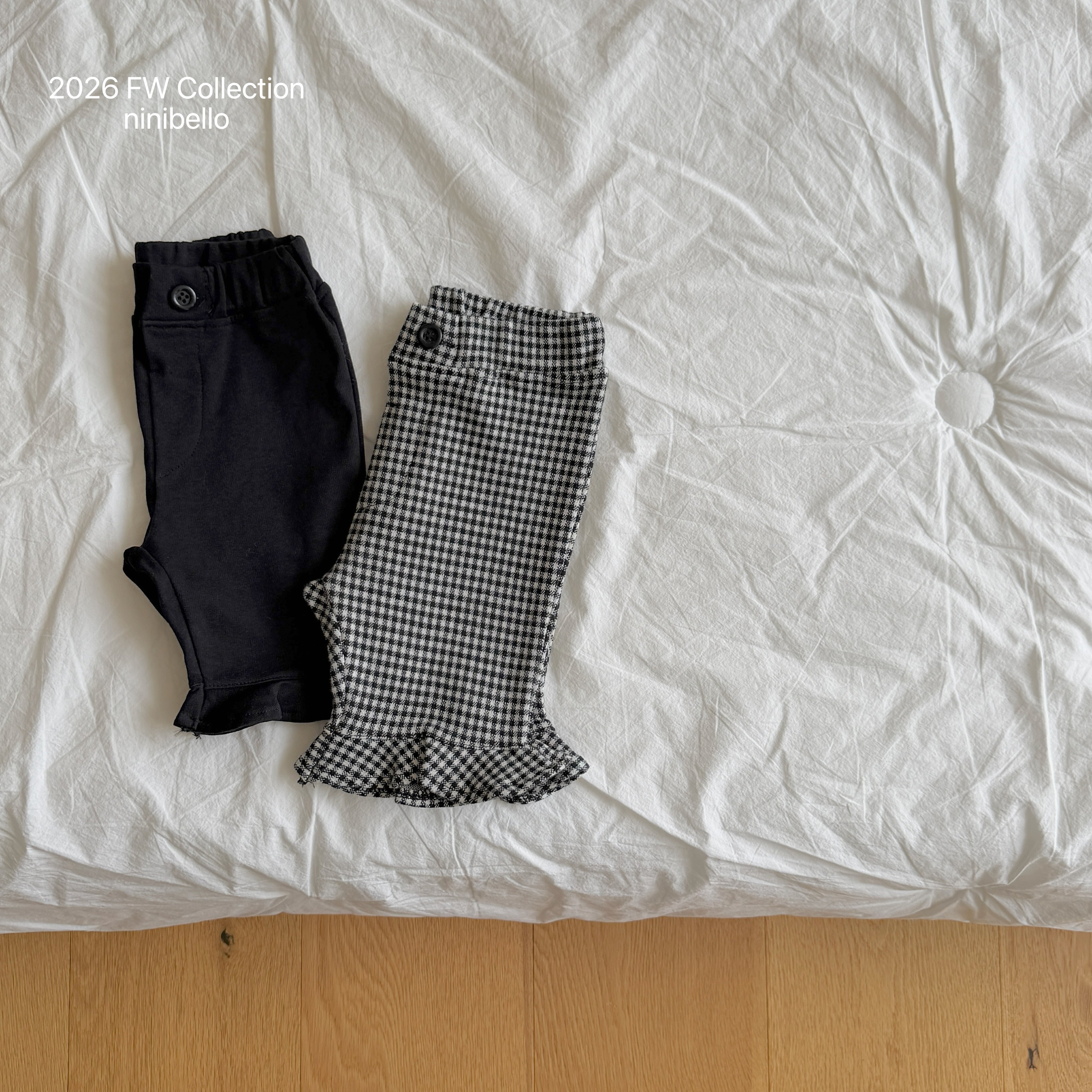 ［ninibello］Mago capri pants