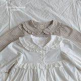 ［ninibello］Wendy collar blouse