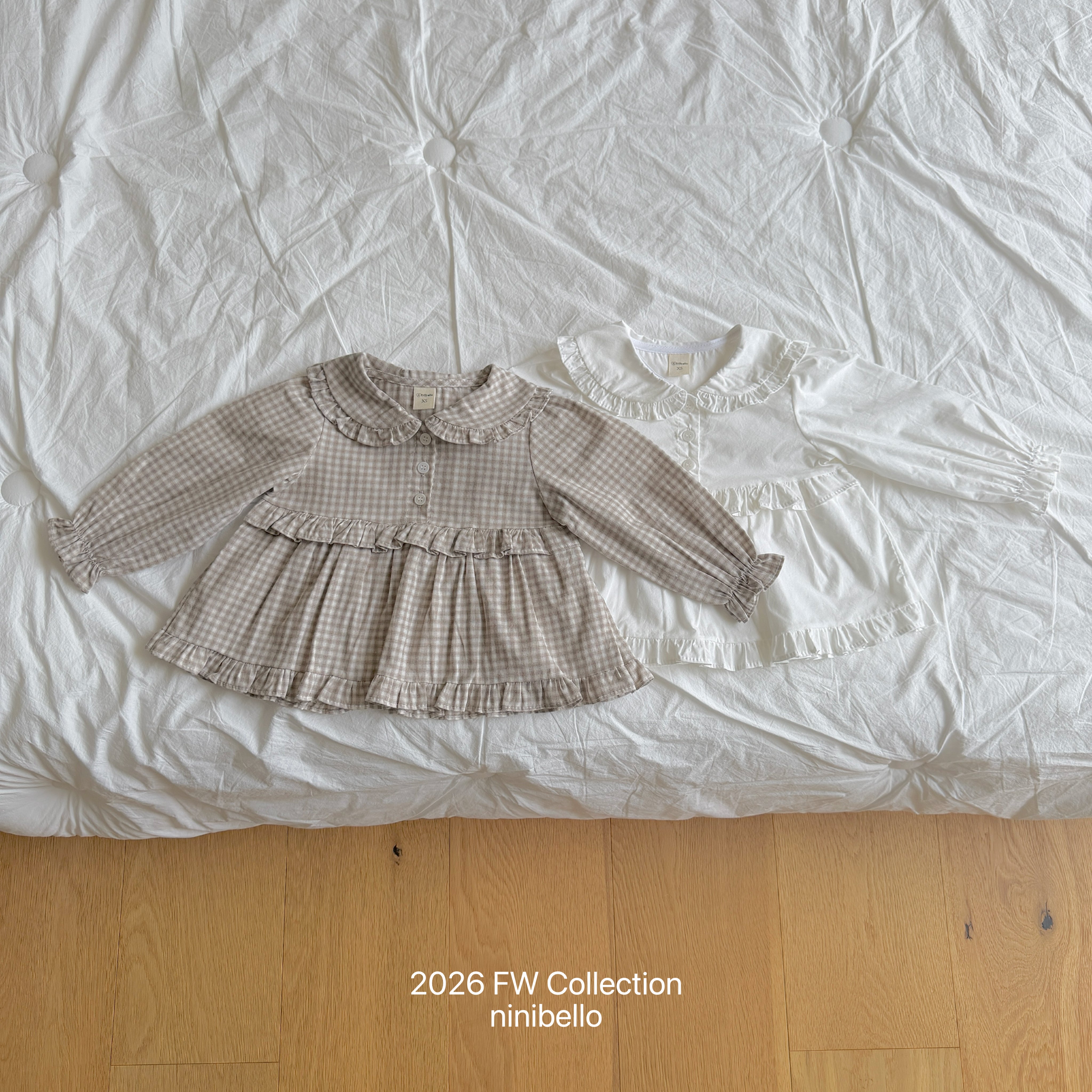 ［ninibello］Wendy collar blouse