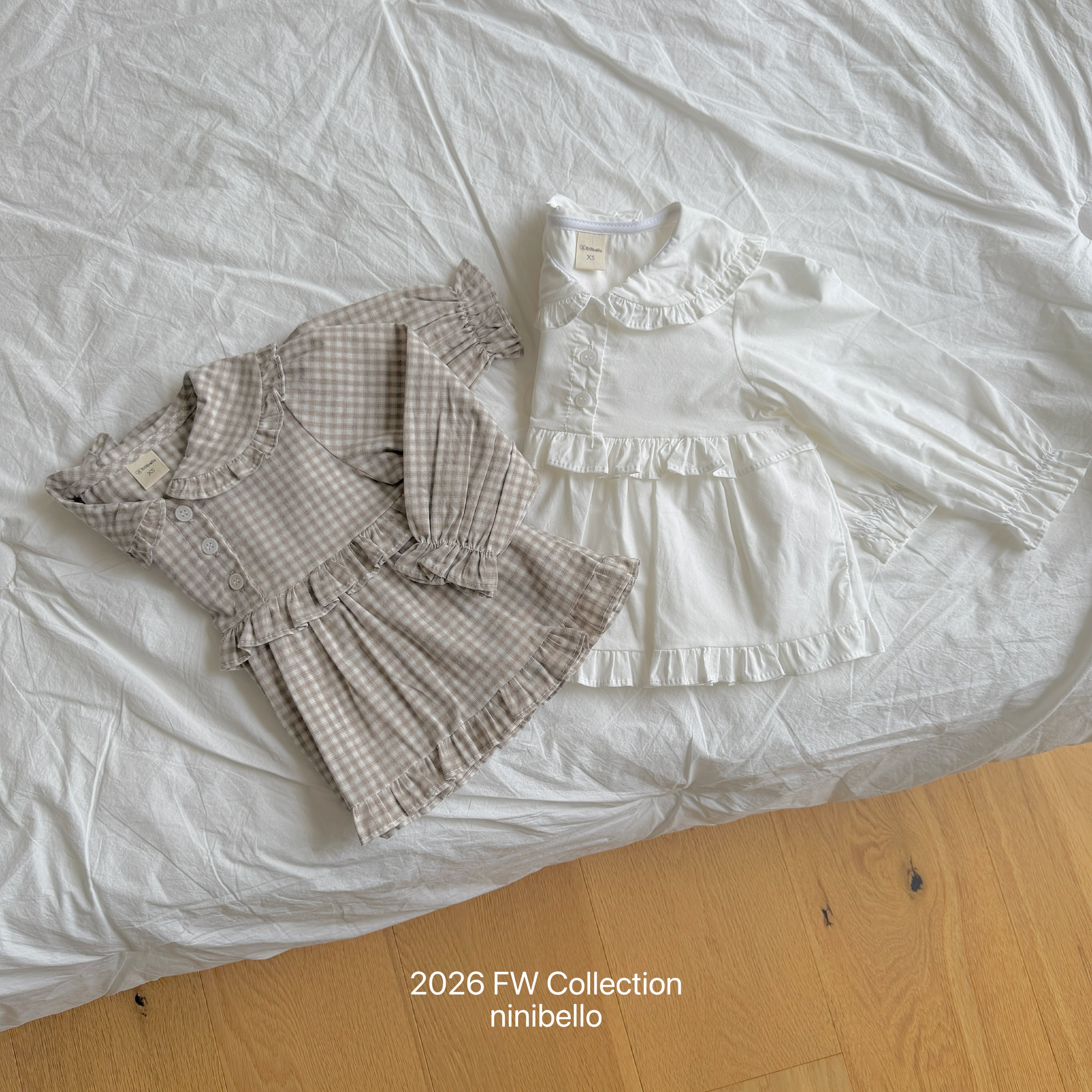 ［ninibello］Wendy collar blouse