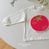 ［ninibello］Tomato patch tee
