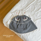 ［ninibello］Momo apron skirt