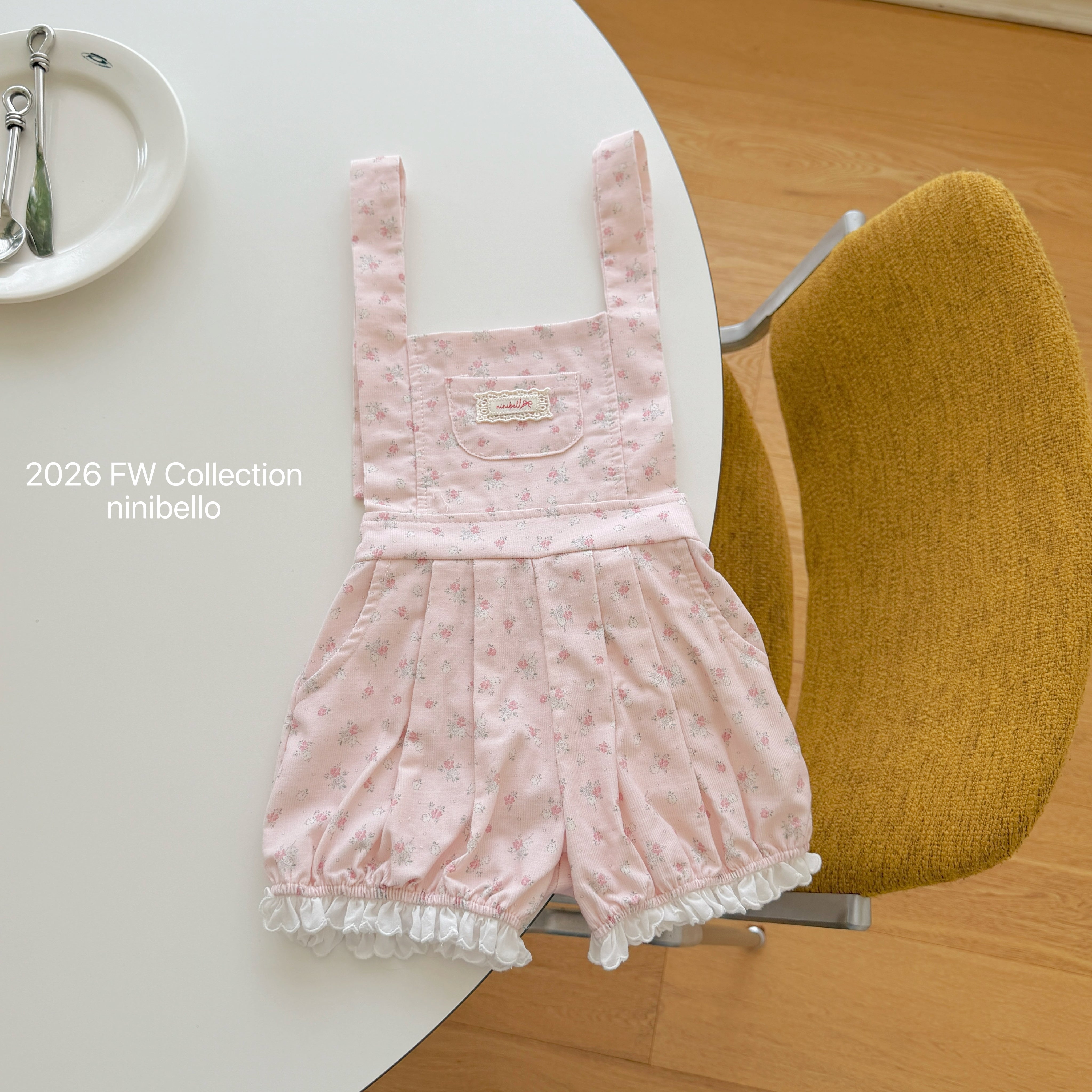 ［ninibello］Pine pumpkin Rompers