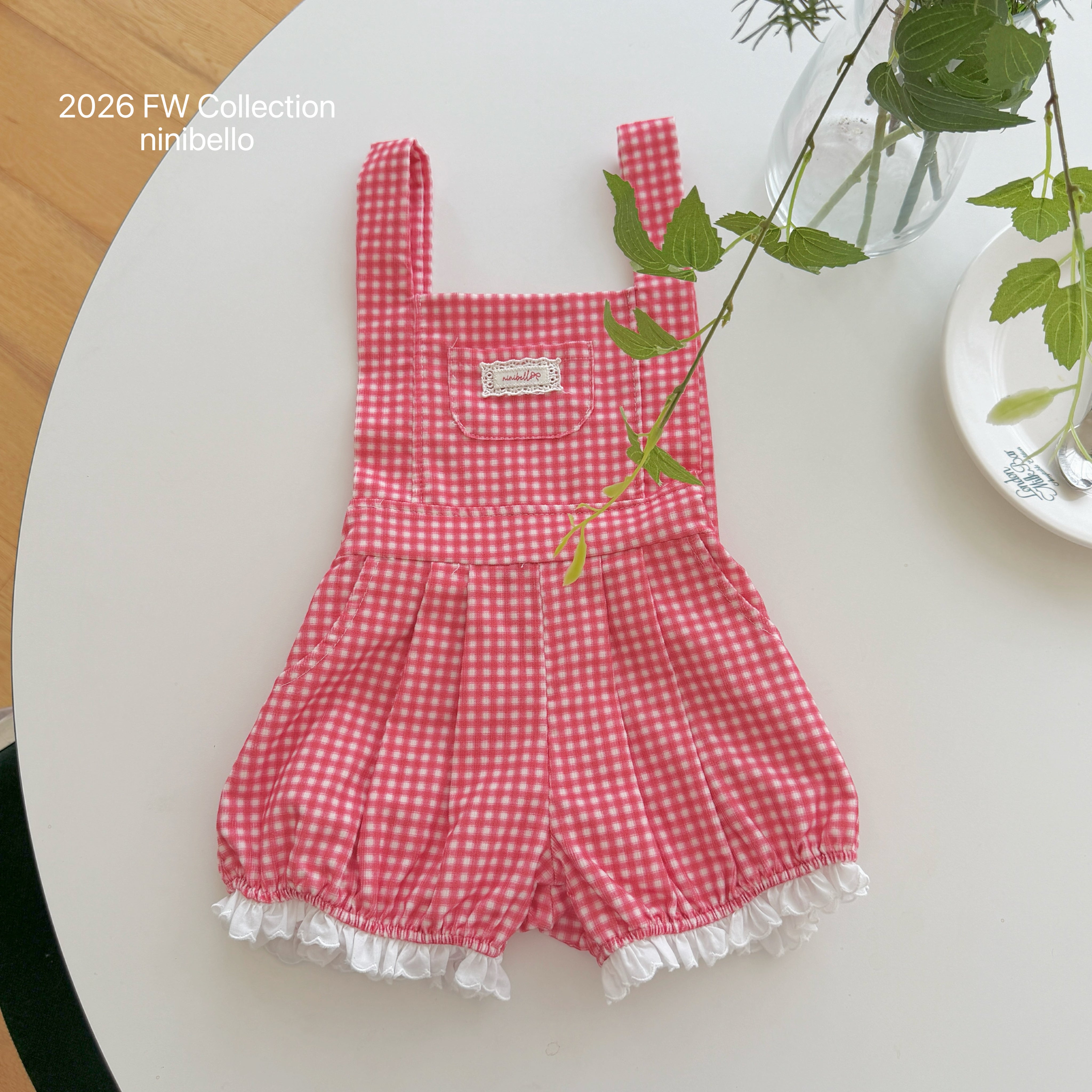 ［ninibello］Pine pumpkin Rompers