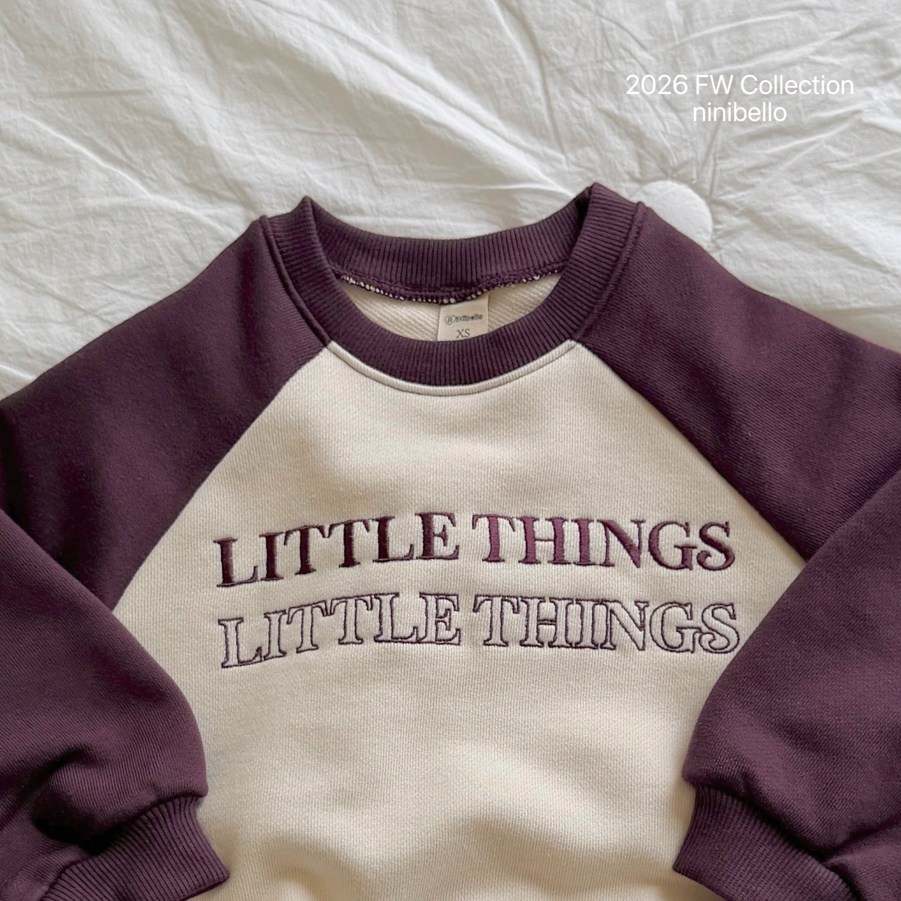 ［ninibello］Little raglan mtm