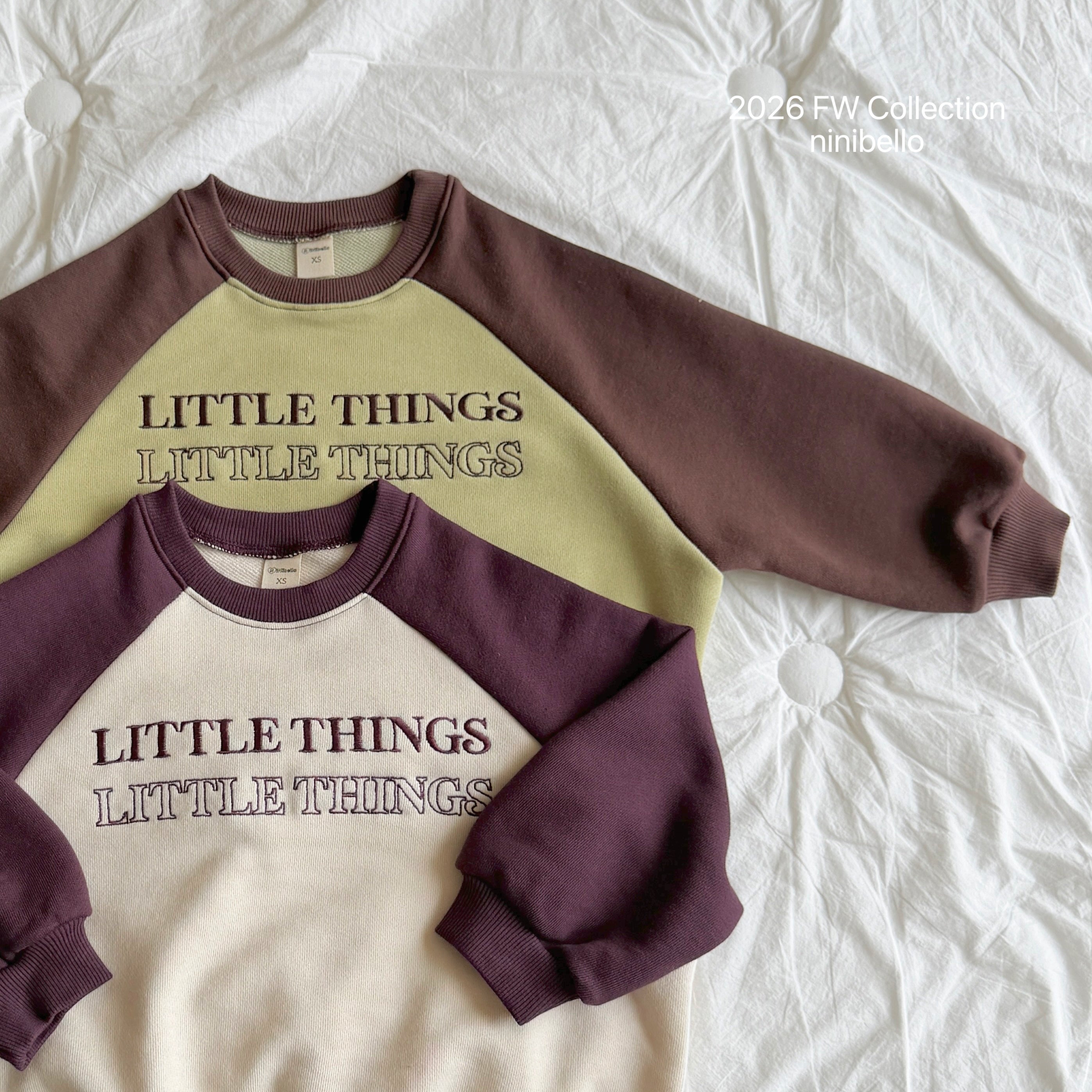 ［ninibello］Little raglan mtm