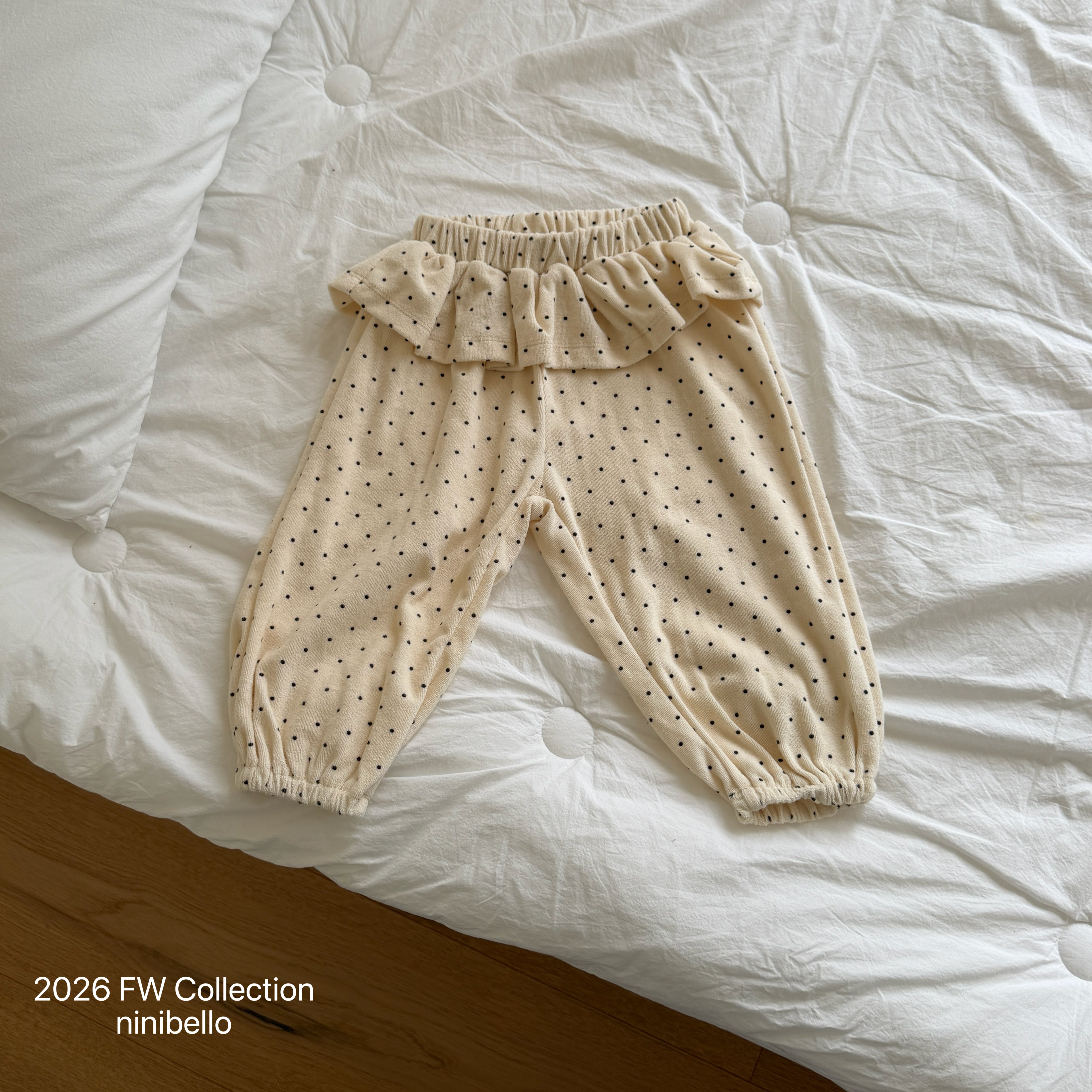 ［ninibello］Yammy terry bonbon pants
