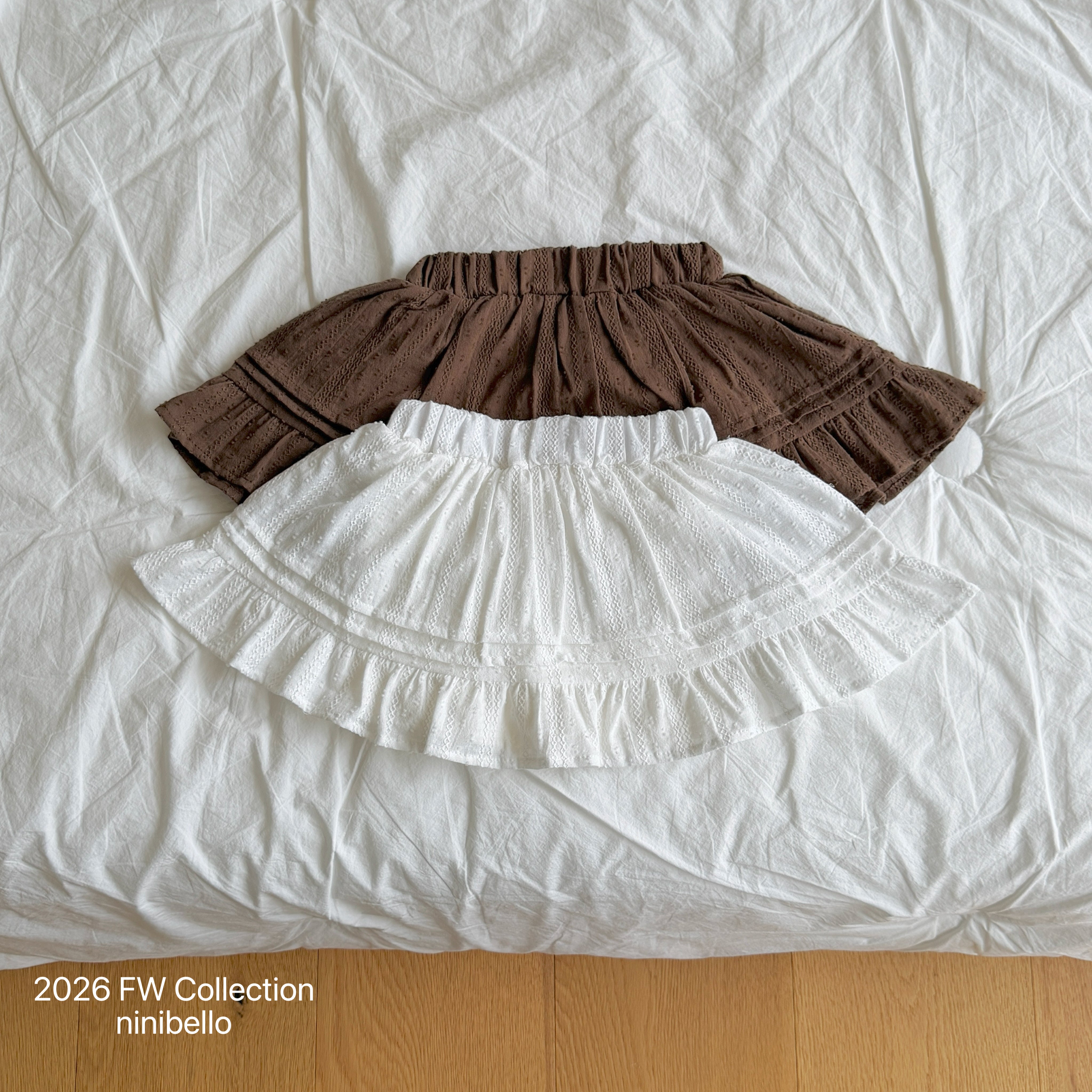 ［ninibello］Garden skirt