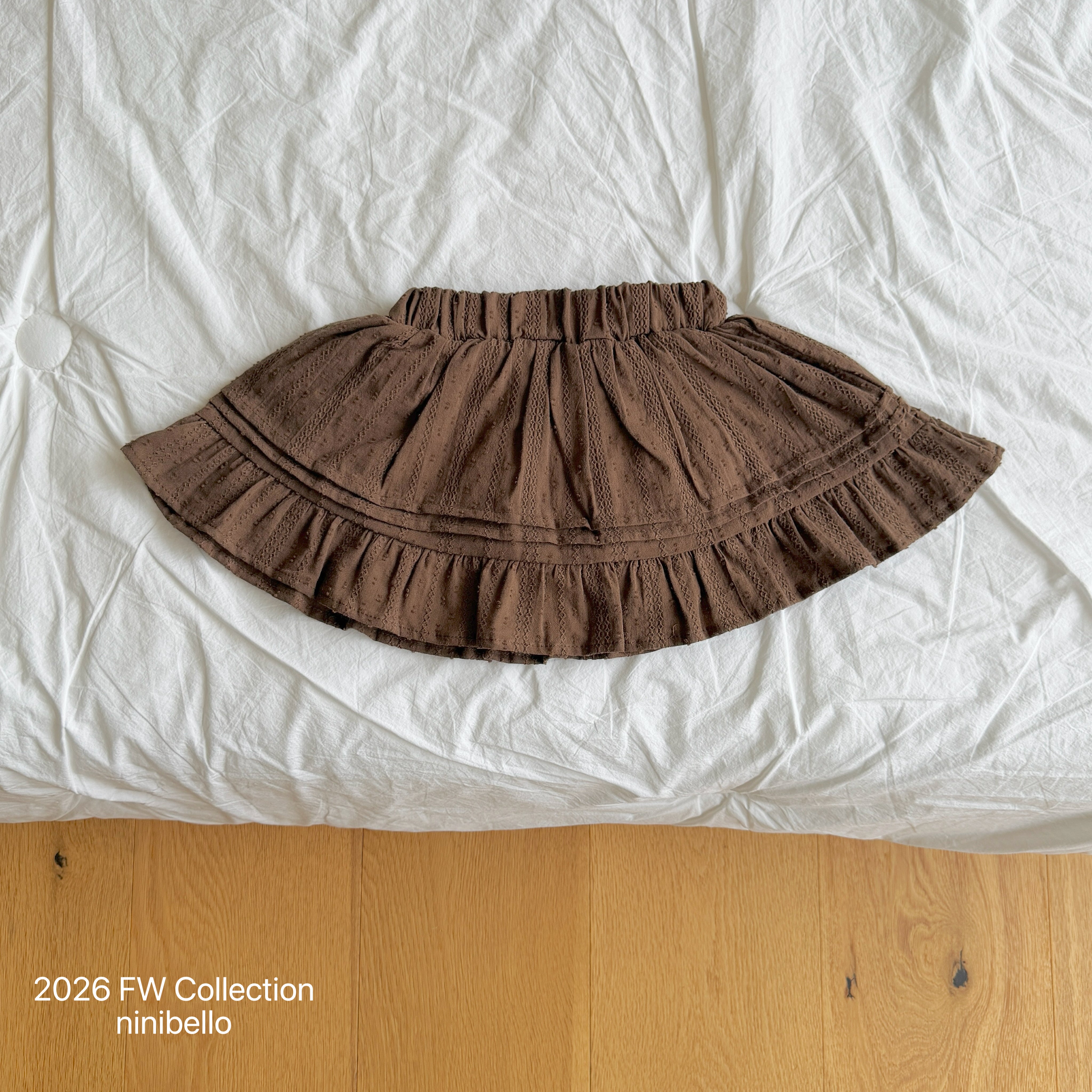 ［ninibello］Garden skirt