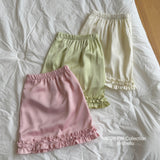 ［ninibello］Mico satin skirt