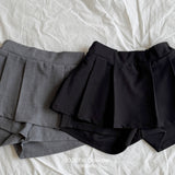 ［ninibello］Rose pleats skirt