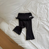 ［ninibello］Titi skirt flare pants
