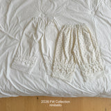［ninibello］Miel lace pants